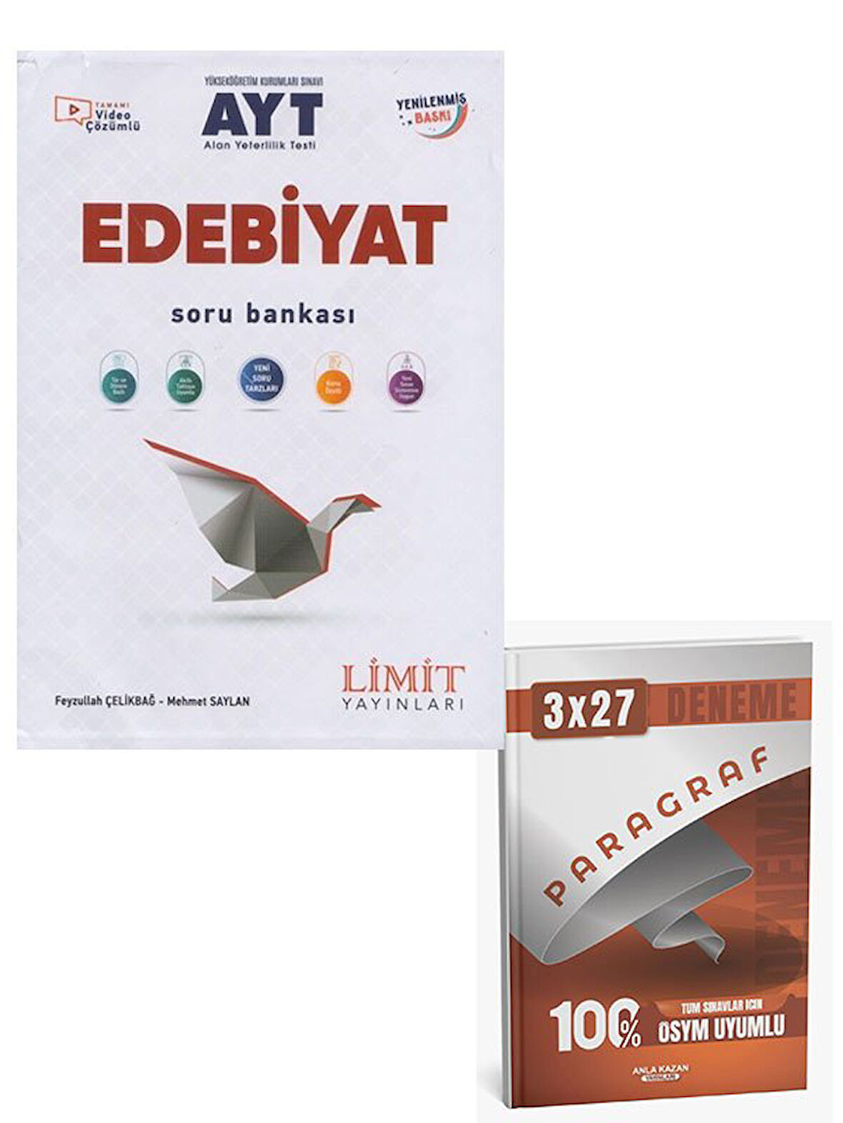 Limit 2026  AYT Edebiyat Soru Bankası Video Çözümlü+Anla Kazan Paragraf