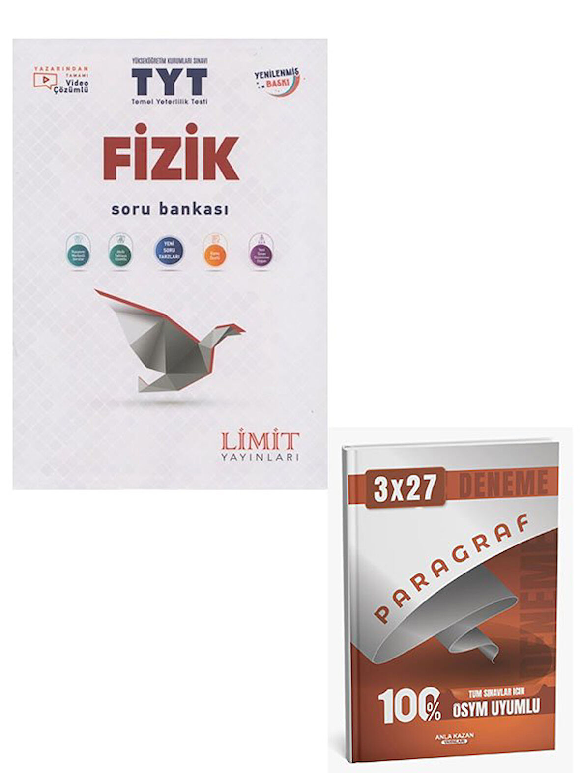 Limit 2026 TYT Fizik Soru Bankası+Anla Kazan Paragraf
