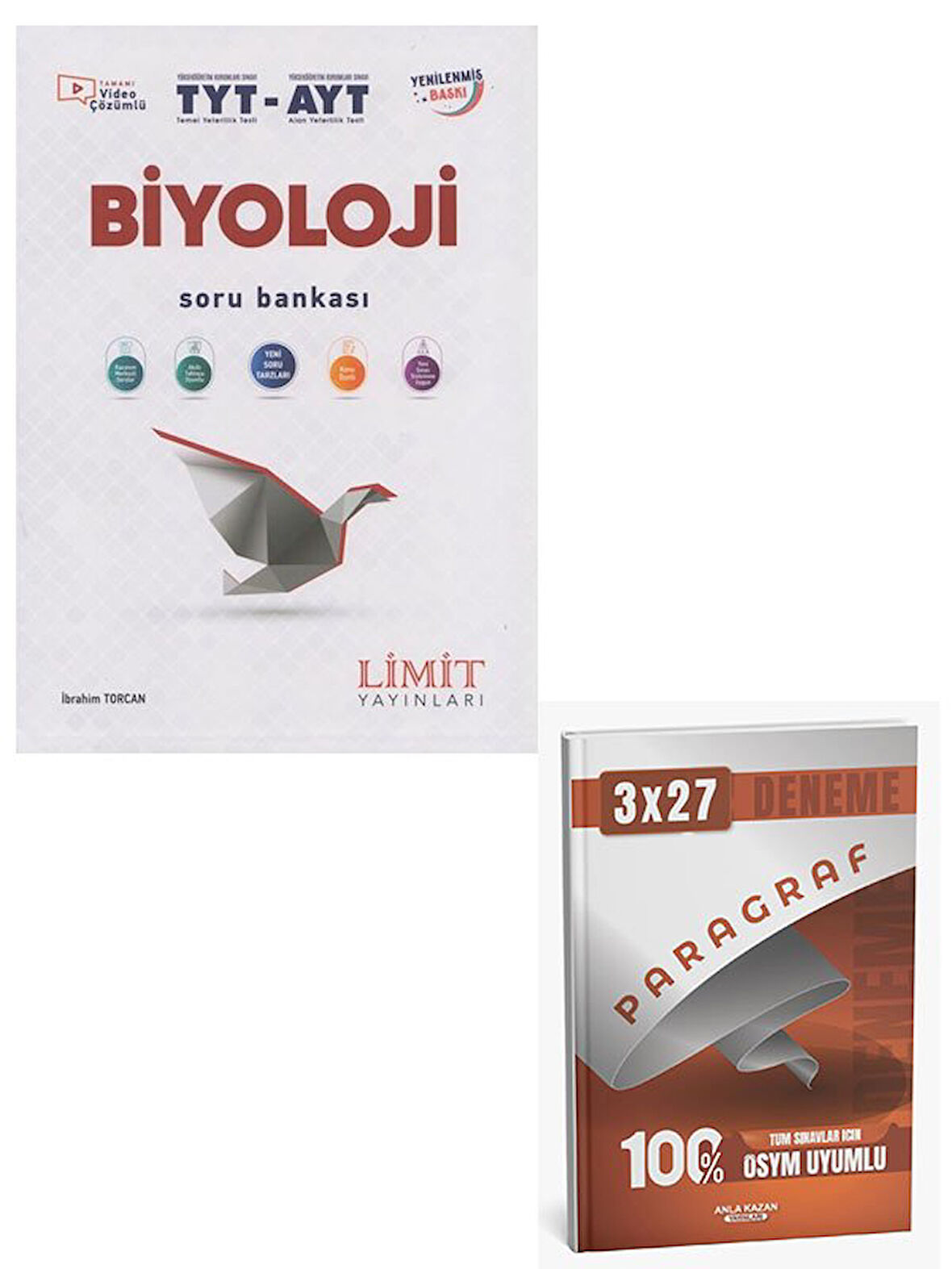 Limit 2026 TYT AYT Biyoloji Soru Bankası+Anla Kazan Paragraf