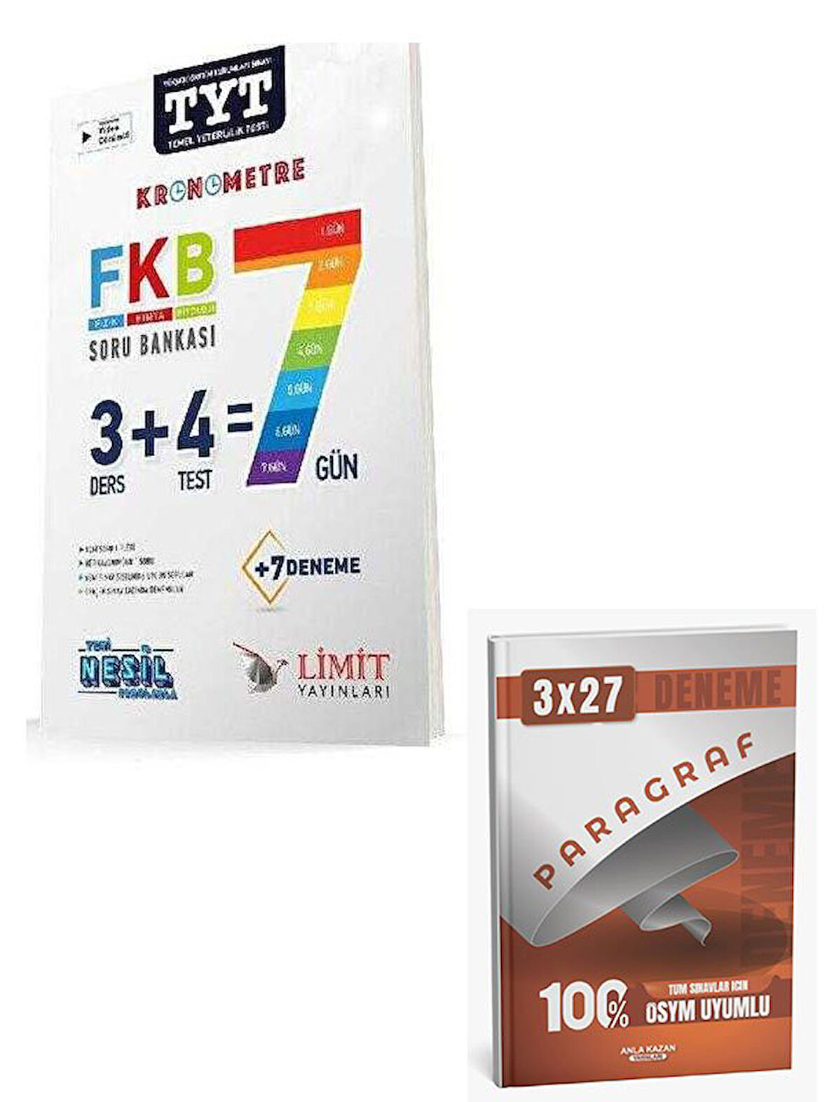 Limit 2026 TYT Fizik Kimya Biyoloji Soru Bankası+Anla Kazan Paragraf