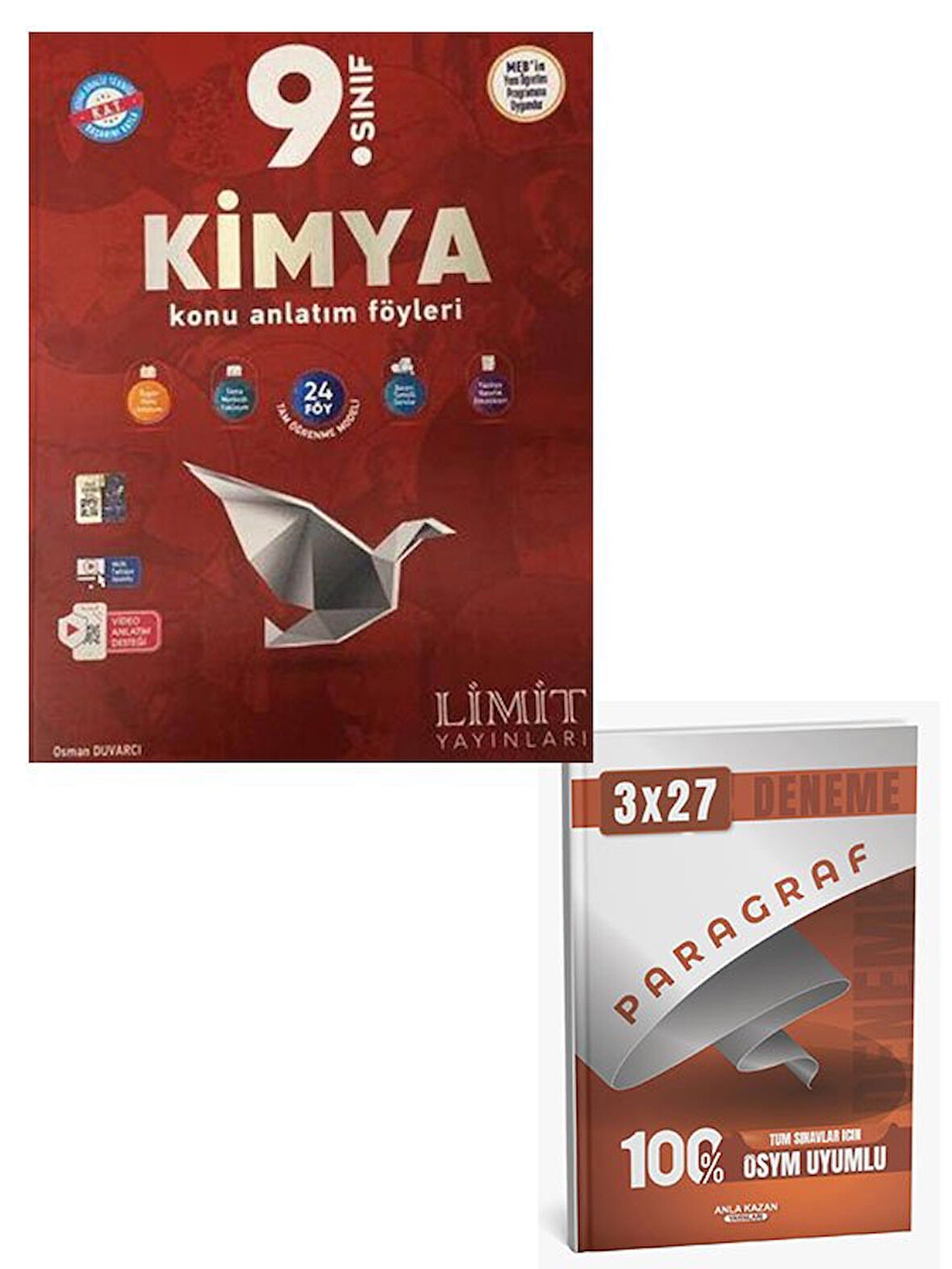 Limit 2026 9. Sınıf Kimya Konu Anlatım Föyleri+Anla Kazan Paragraf