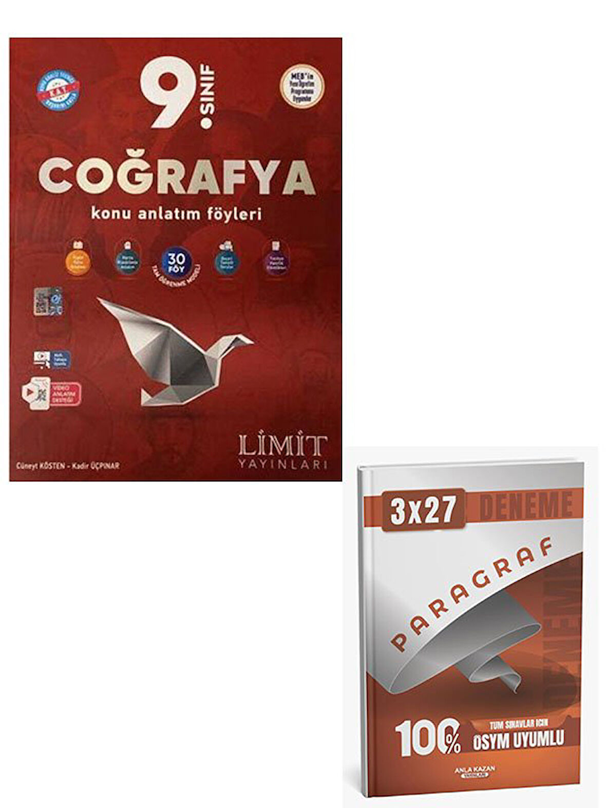 Limit 2026 9. Sınıf Coğrafya Konu Anlatım Föyleri+Anla Kazan Paragraf