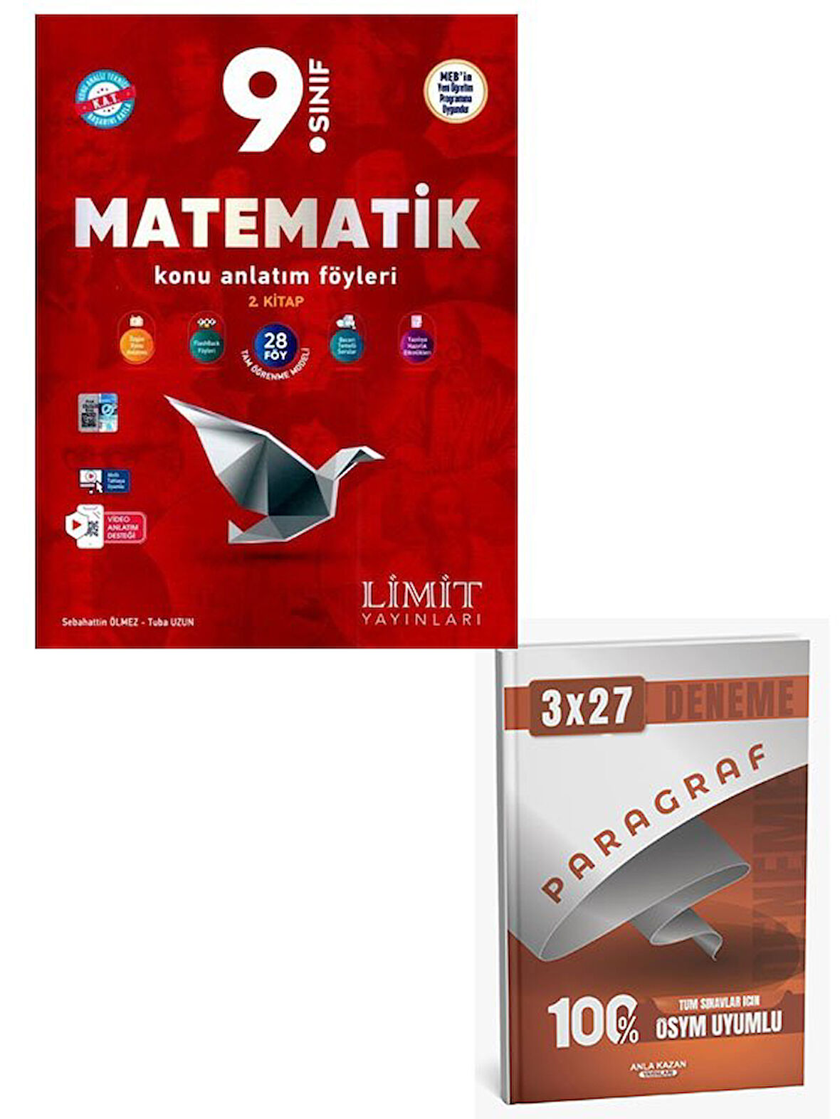 Limit 2026 9. Sınıf Matematik Konu Anlatım Föyleri 2. Kitap+Anla Kazan Paragraf
