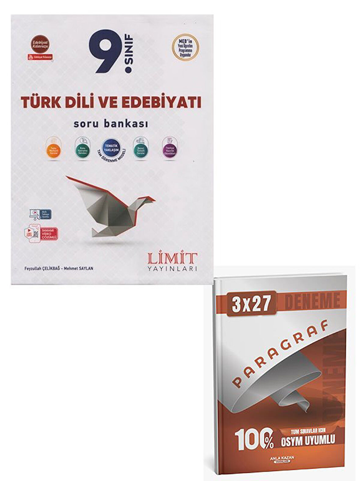 Limit 2026 9. Sınıf Türk Dili ve Edebiyatı Soru Bankası+Anla Kazan Paragraf