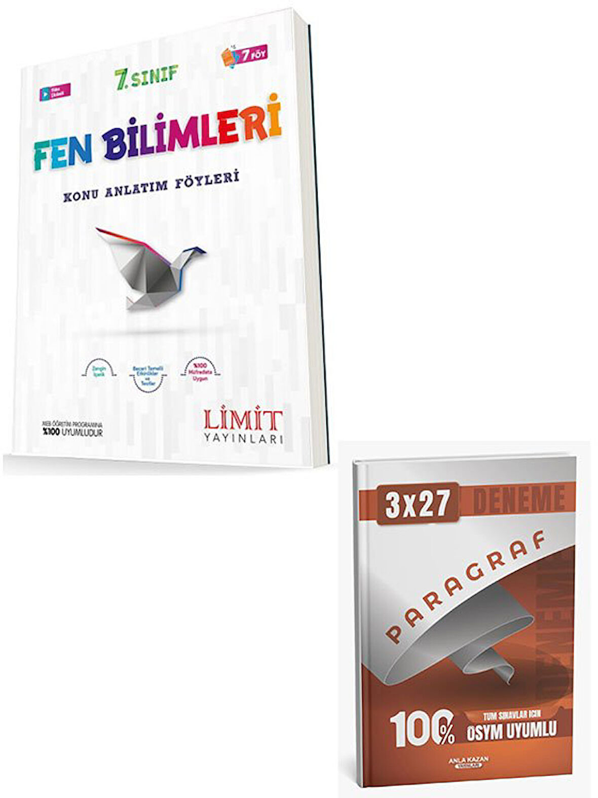 Limit 2026 7. Sınıf Fen Bilimleri Konu Anlatım Föyleri+Anla Kazan Paragraf