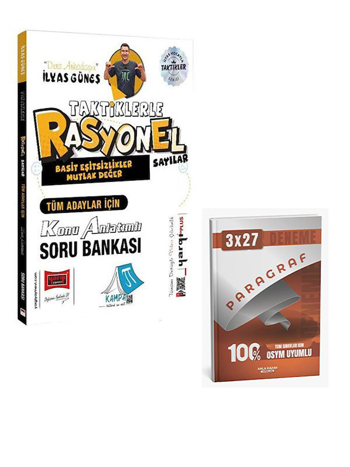 Yargı 2026 YKS TYT AYT KPSS Taktiklerle Rasyonel Sayılar, Basit Eşitsizlikler ve Mutlak Değer Konu Anlatımlı Soru Bankası+Anla Kazan Paragraf