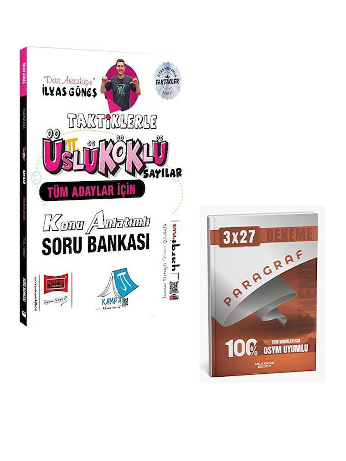 Yargı 2026 YKS TYT AYT KPSS Taktiklerle Üslü-Köklü Sayılar Konu Anlatımlı Soru Bankası+Anla Kazan Paragraf