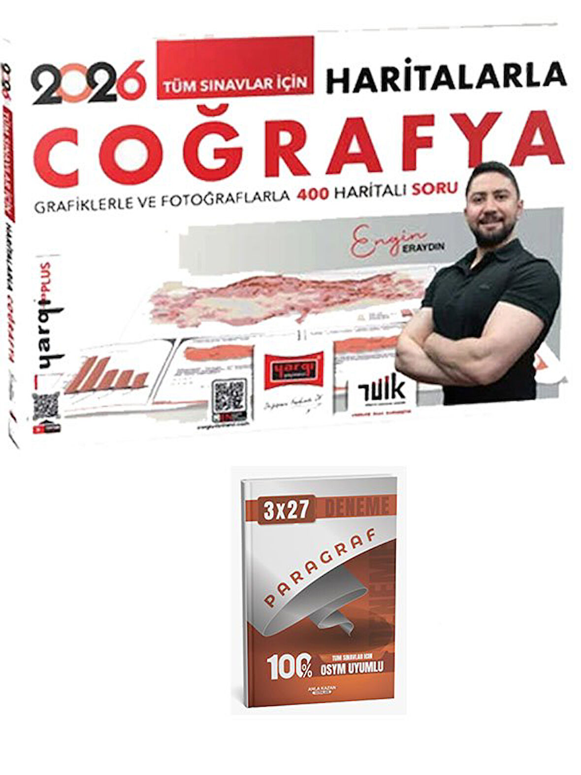 Yargı 2026 KPSS ve Tüm Adaylar için Haritalarla Coğrafya - Engin Eraydın+Anla Kazan Paragraf