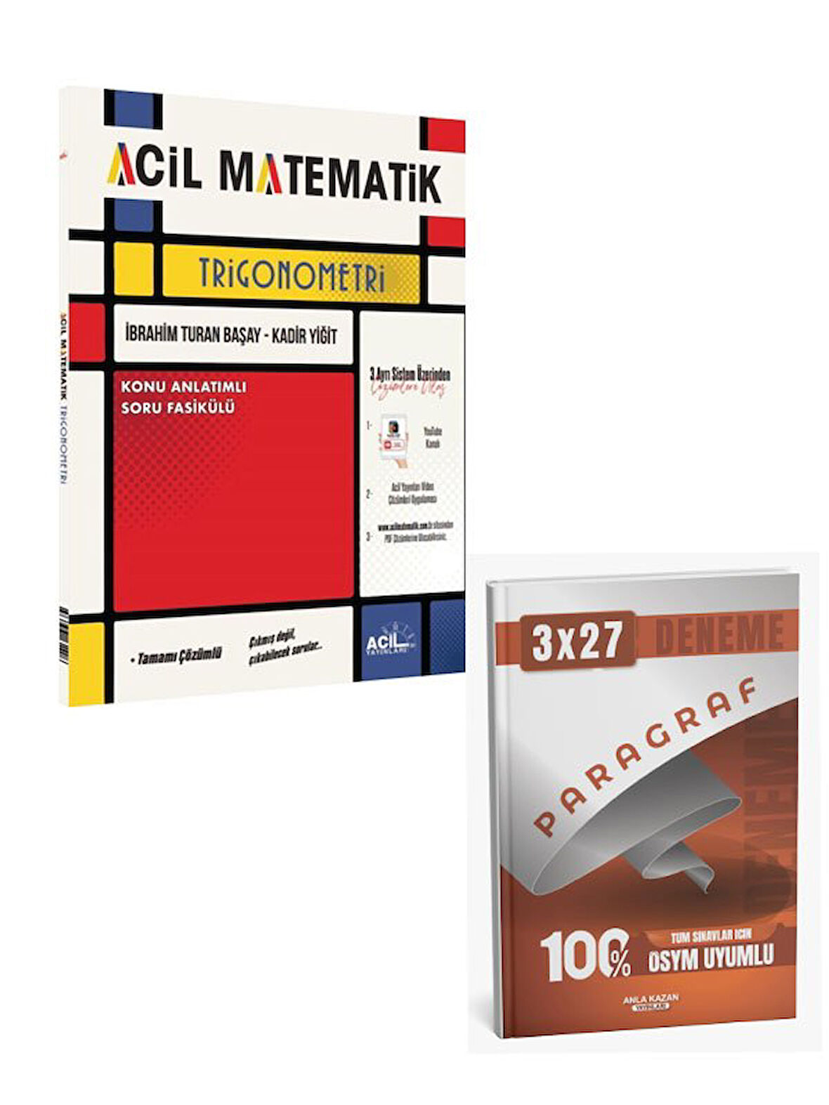 Acil 2026 Acil Matematik Trigonometri+Anla Kazan Paragraf