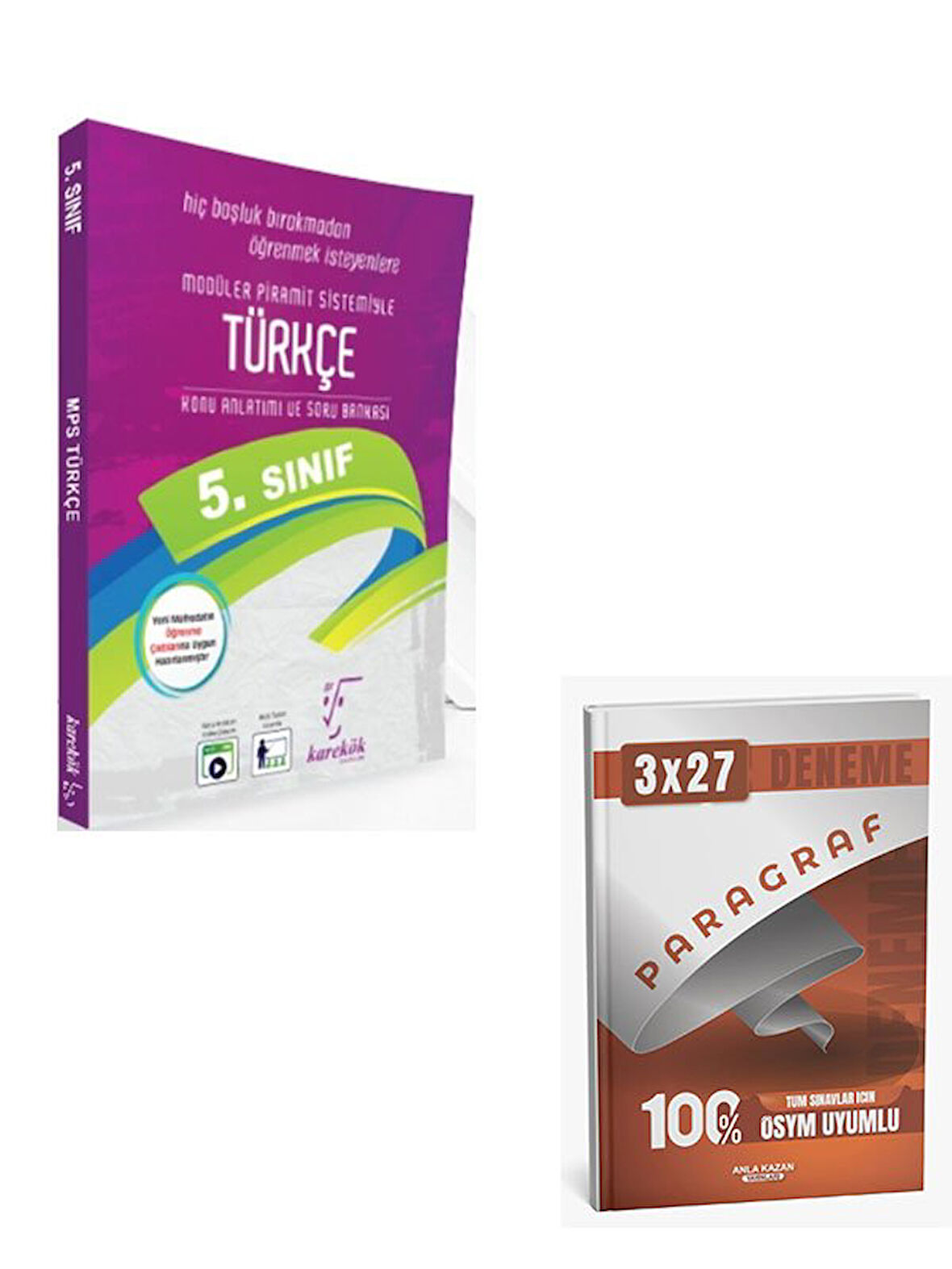 Karekök 2026 5. Sınıf Türkçe MPS Konu Anlatımlı Soru Bankası+Anla Kazan Paragraf