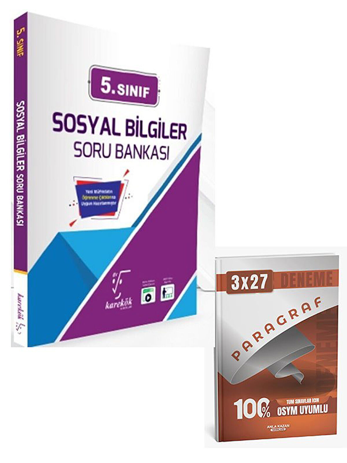 Karekök 2026  5. Sınıf Sosyal Bilgiler Soru Bankası+Anla Kazan Paragraf