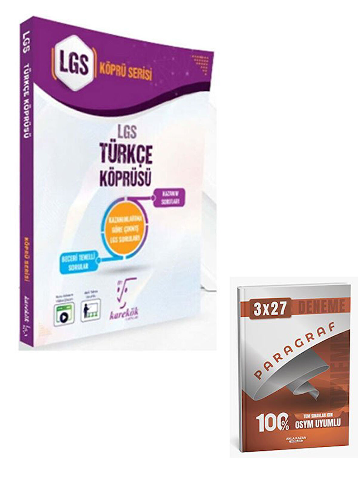 Karekök 2026 8. Sınıf LGS Türkçe Köprü Serisi Soru Bankası+Anla Kazan Paragraf