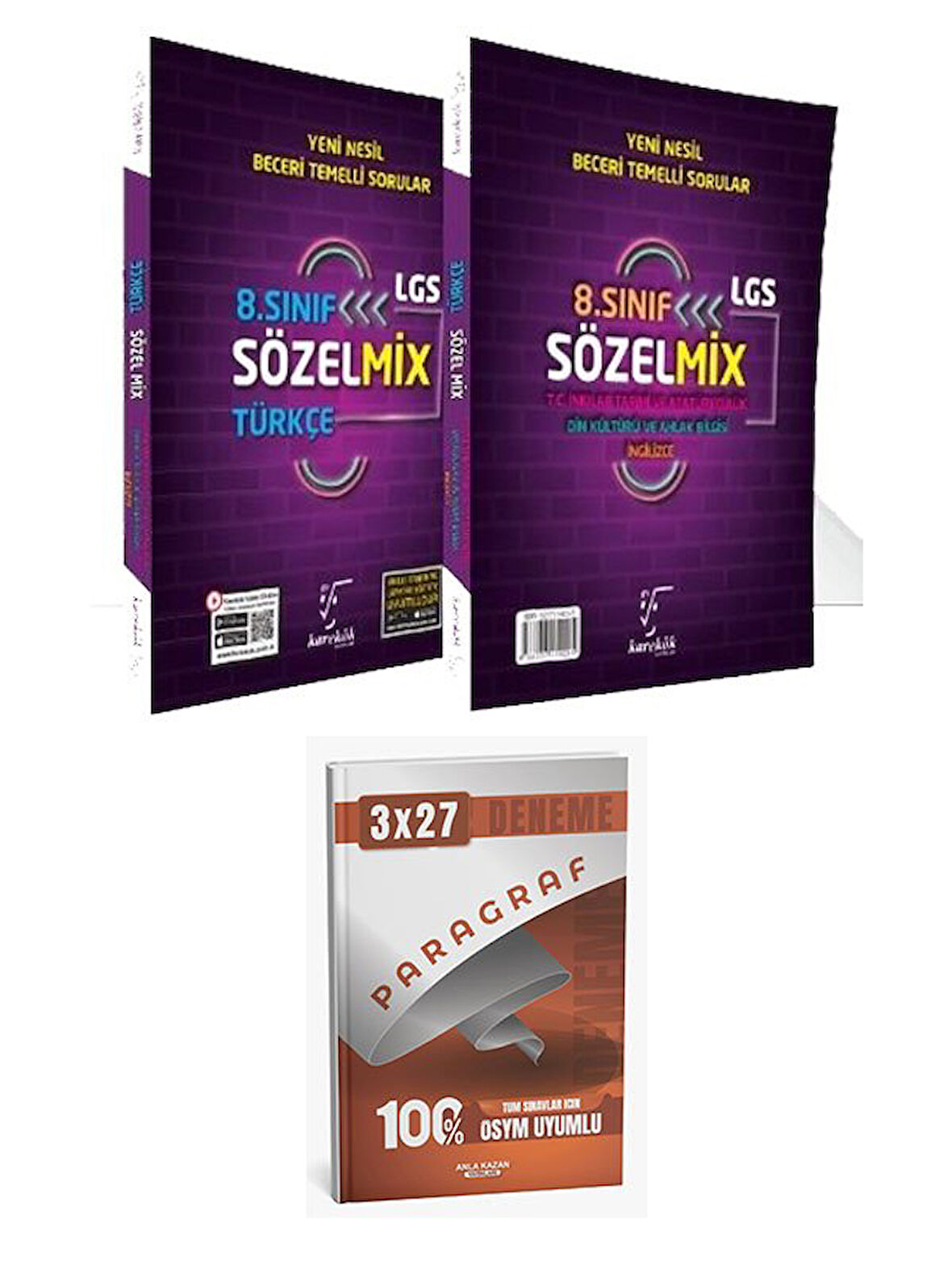Karekök 2026 8. Sınıf LGS Sözelmix Soru Bankası+Anla Kazan Paragraf