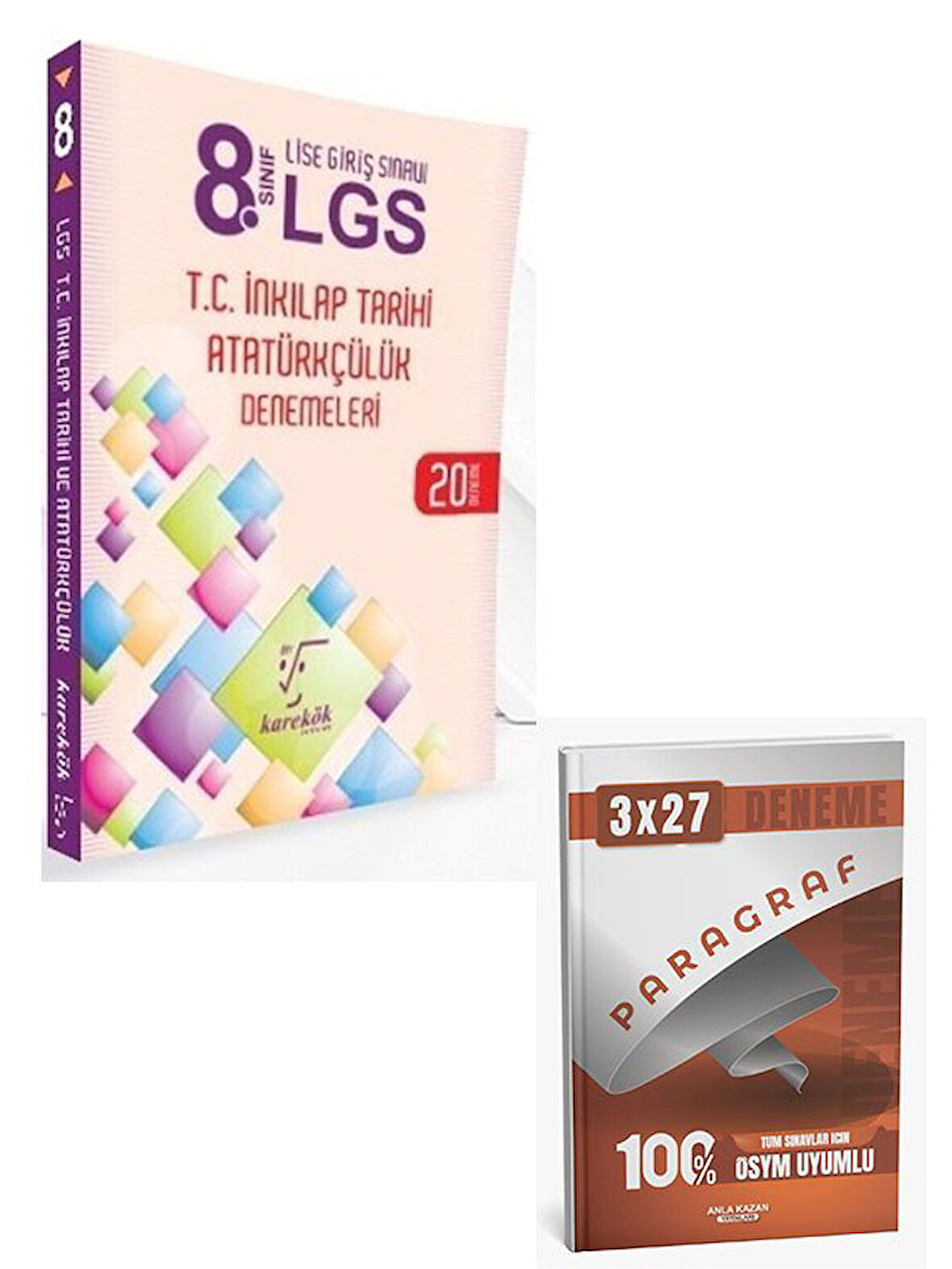 Karekök 2026 8. Sınıf LGS T.C. İnkılap Tarihi Atatürkçülük Denemeleri+Anla Kazan Paragraf