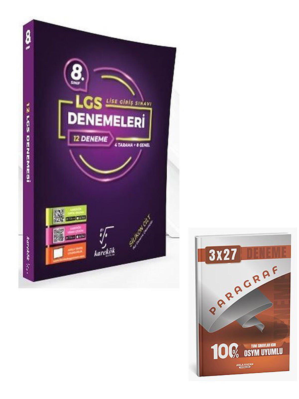 Karekök 2026 8. Sınıf LGS 12 Li Deneme Seti+Anla Kazan Paragraf