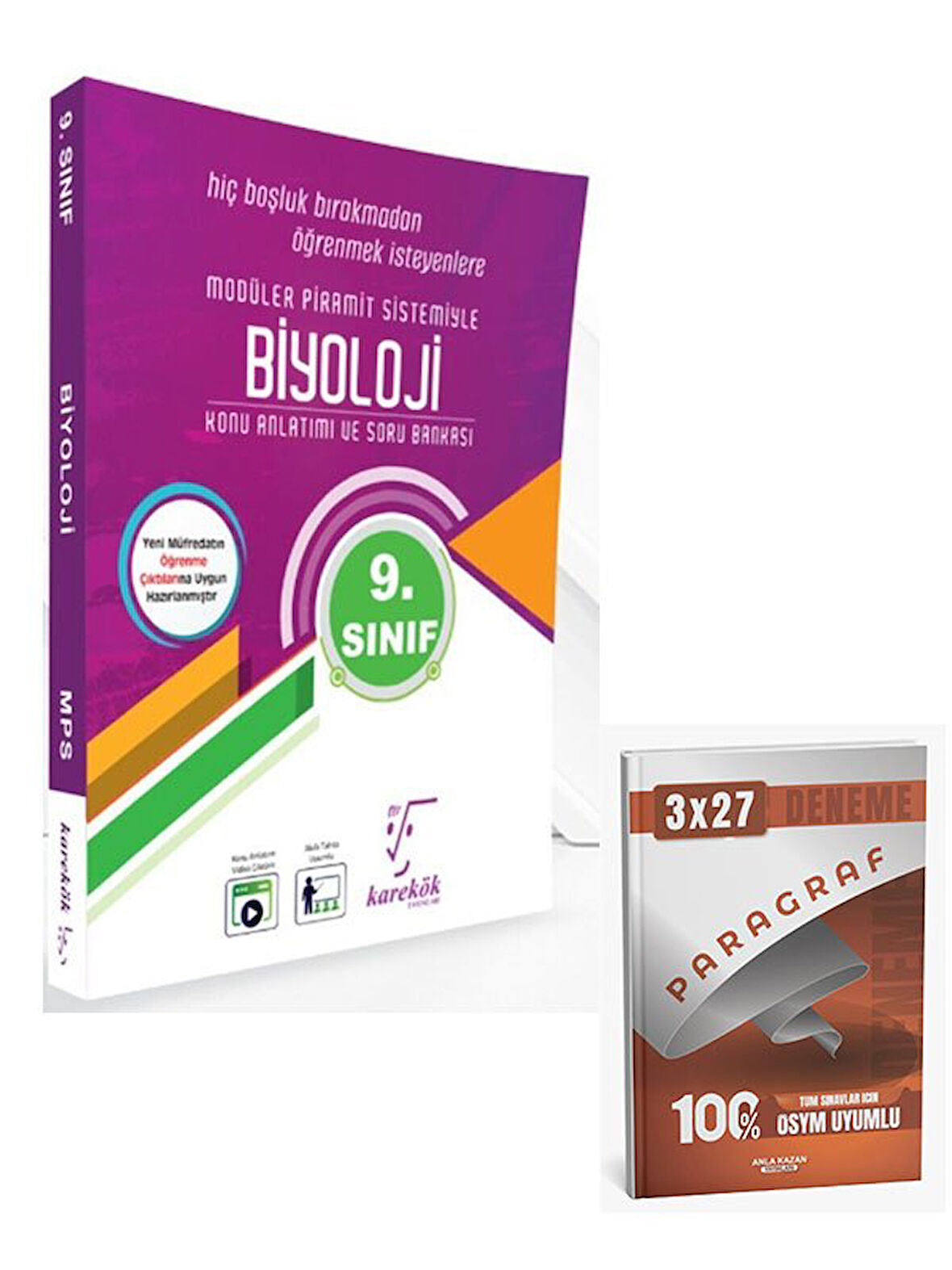 Karekök 2026 9. Sınıf Biyoloji MPS Konu Anlatımı ve Soru Bankası+Anla Kazan Paragraf
