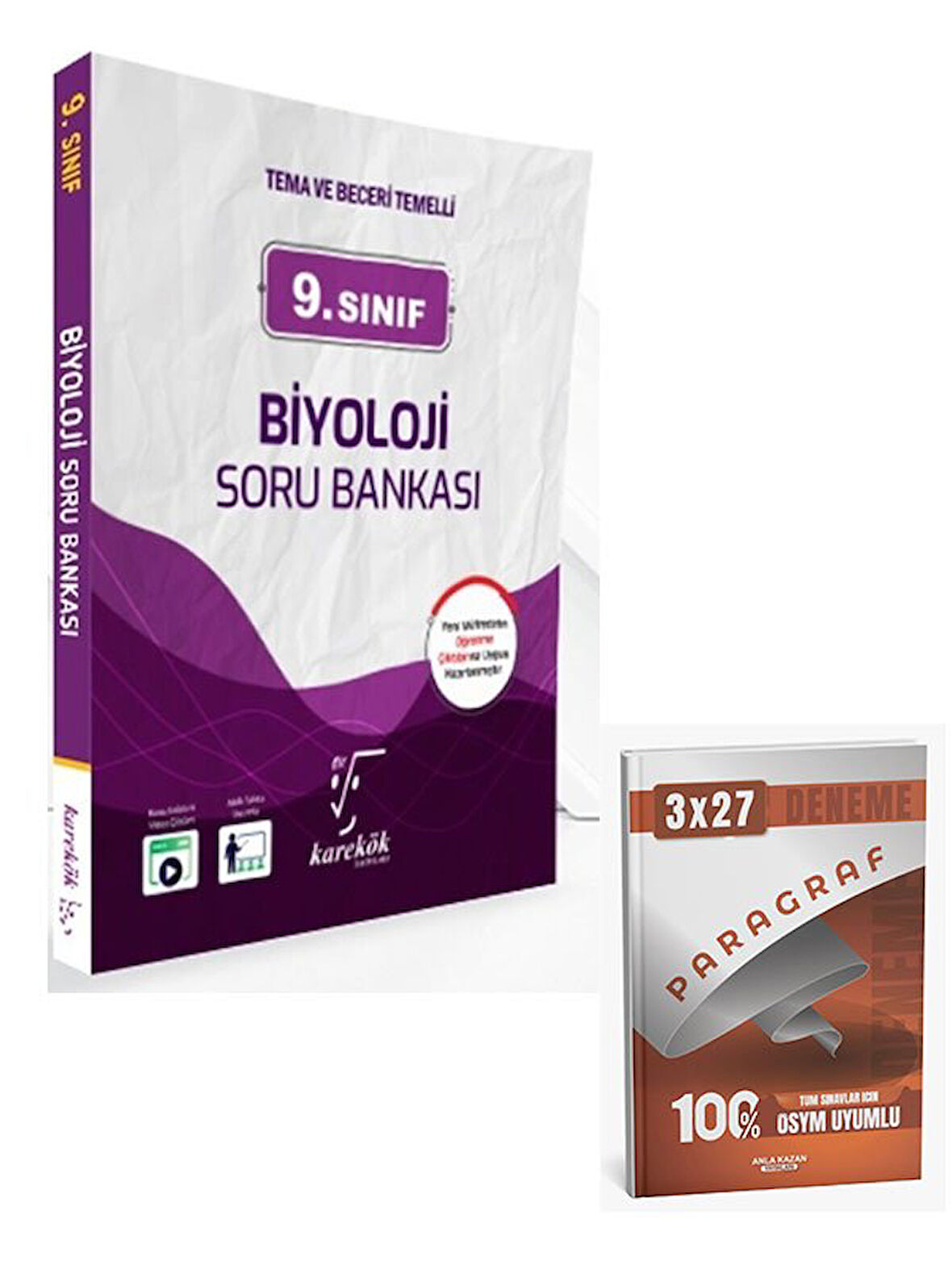 Karekök 2026 9. Sınıf Biyoloji Soru Bankası+Anla Kazan Paragraf