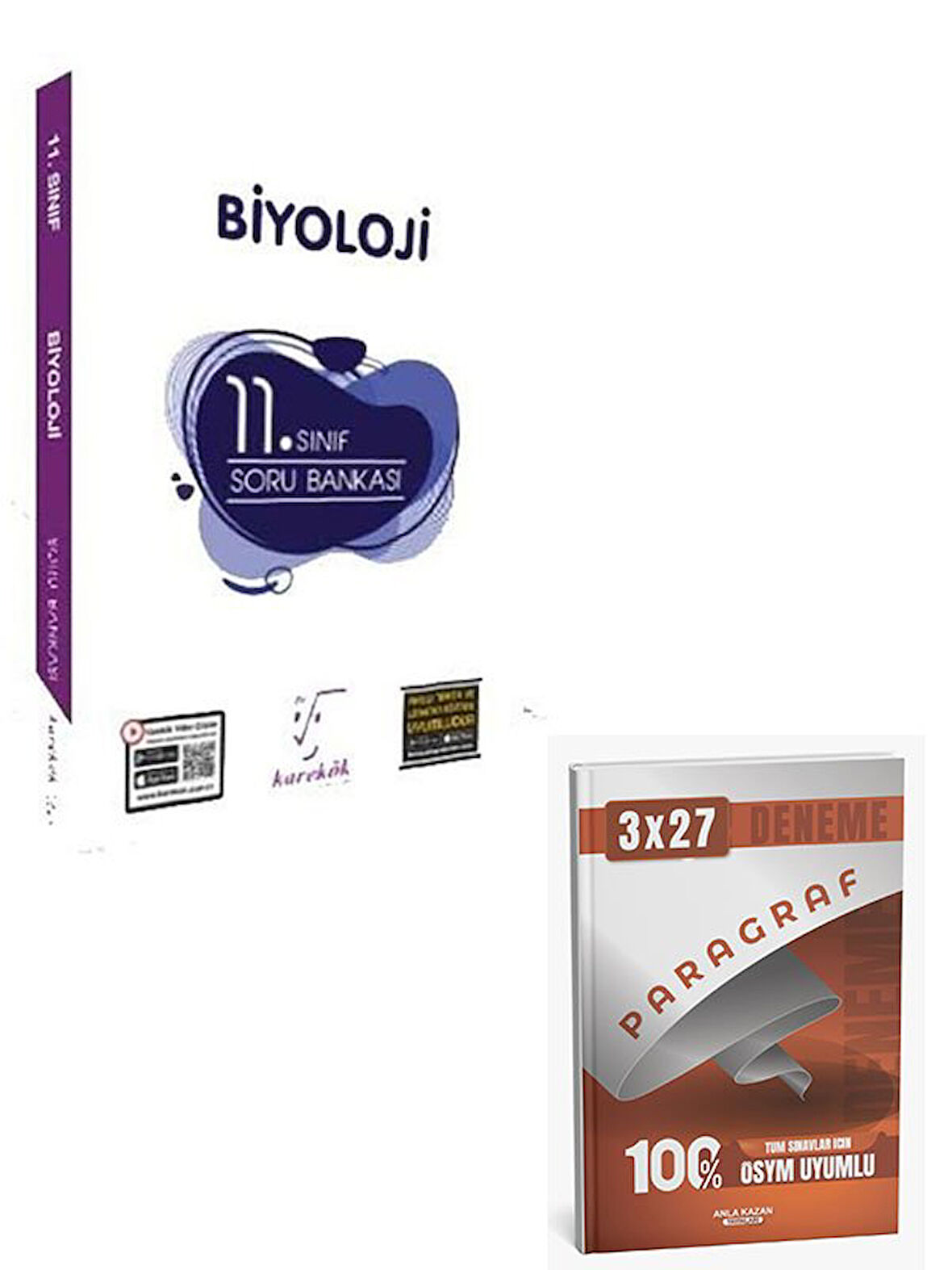 Karekök 2026  11. Sınıf Biyoloji Soru Bankası+Anla Kazan Paragraf