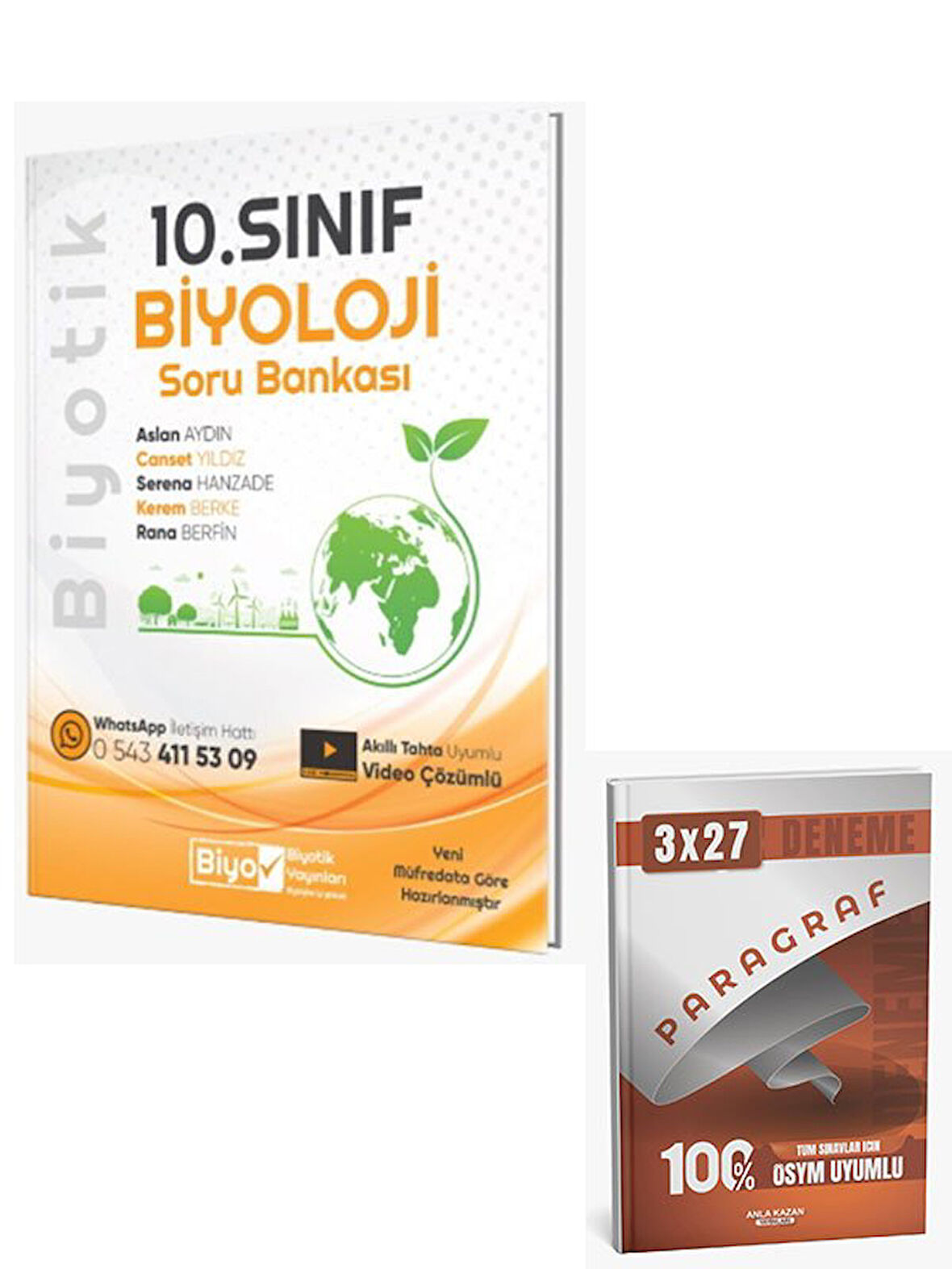 Biyotik 2026 10. Sınıf Biyoloji Soru Bankası+Anla Kazan Paragraf