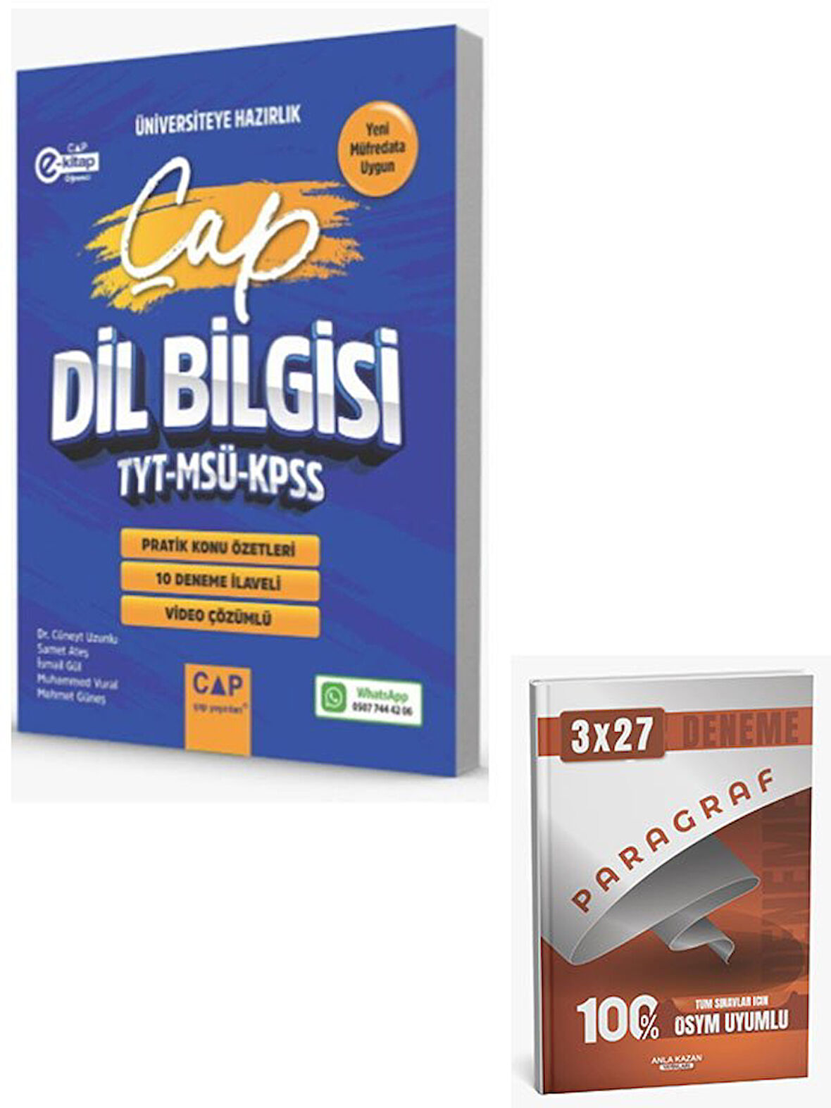 Çap 2026 TYT MSÜ KPSS Dil Bilgisi Pratik Konu Özetleri Deneme İlaveli+Anla Kazan Paragraf