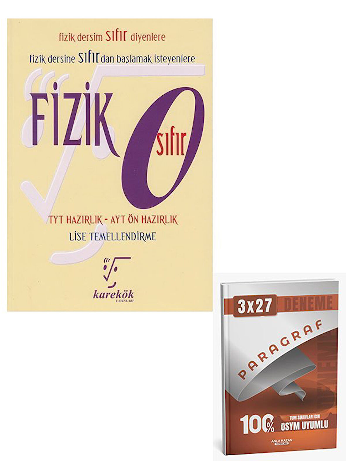 Karekök 2026 TYT AYT Ön Hazırlık Fizik Sıfır+Anla Kazan Paragraf
