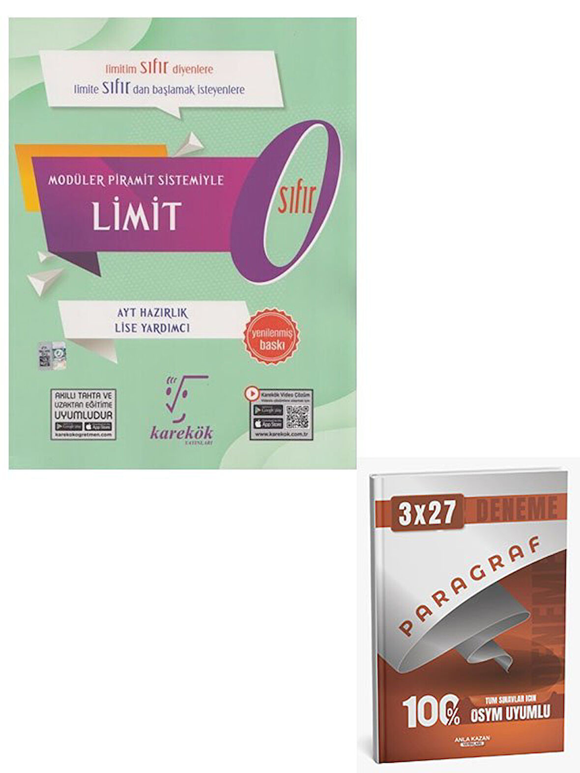 Karekök Yayınları AYT Hazırlık Limit Sıfır