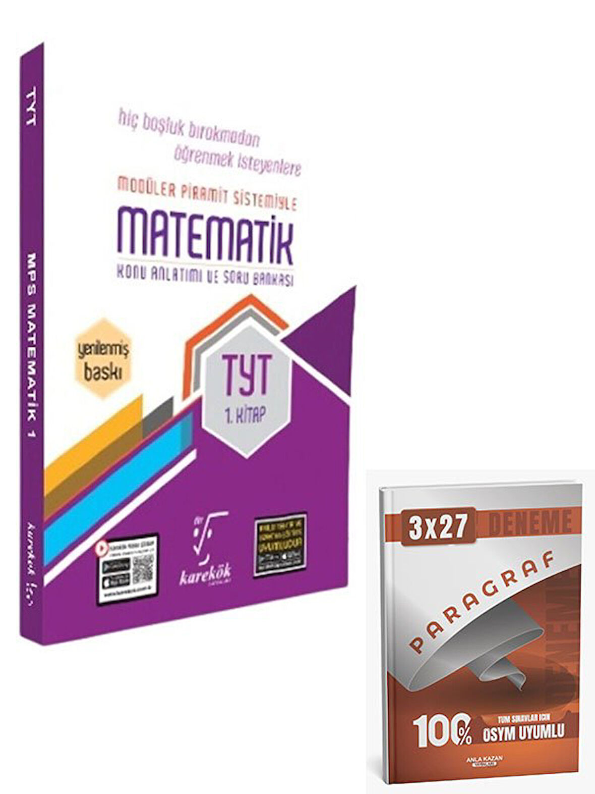 Karekök 2026 TYT Matematik MPS Konu Anlatımı Soru Bankası 1. Kitap+Anla Kazan Paragraf