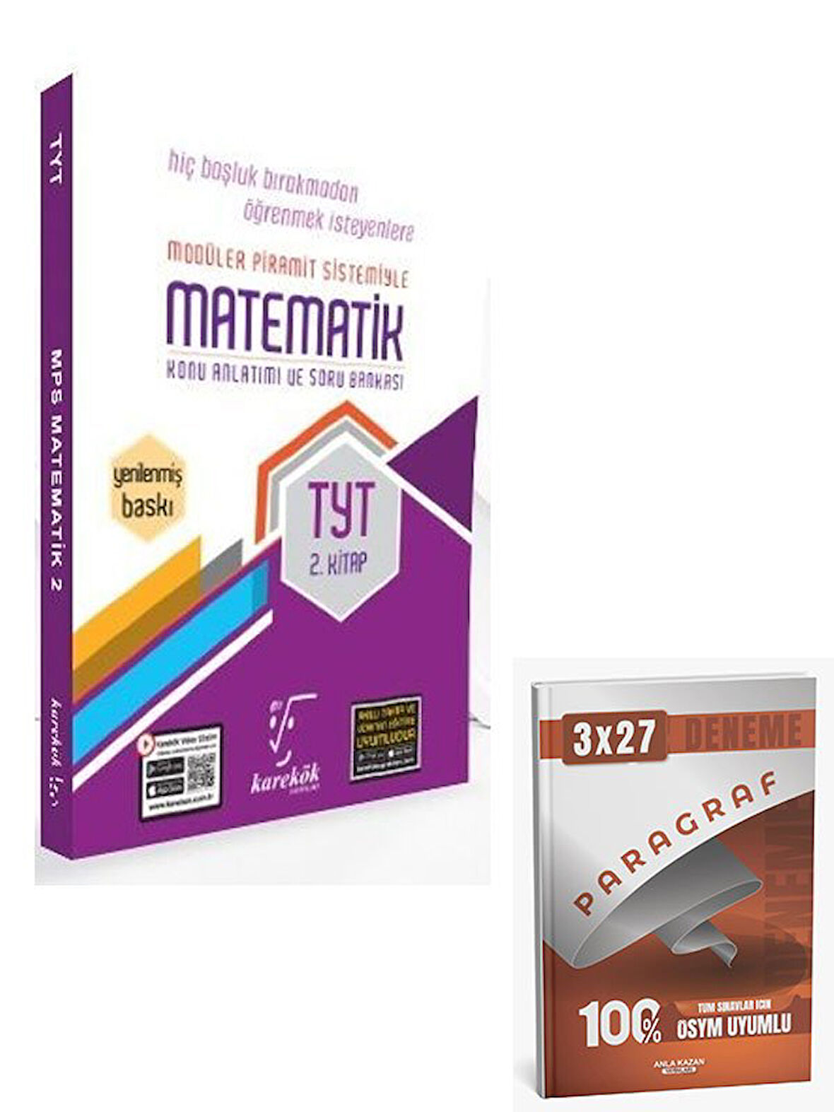 Karekök 2026 TYT Matematik Konu Anlatımı ve Soru Bankası 2. Kitap+Anla Kazan Paragraf