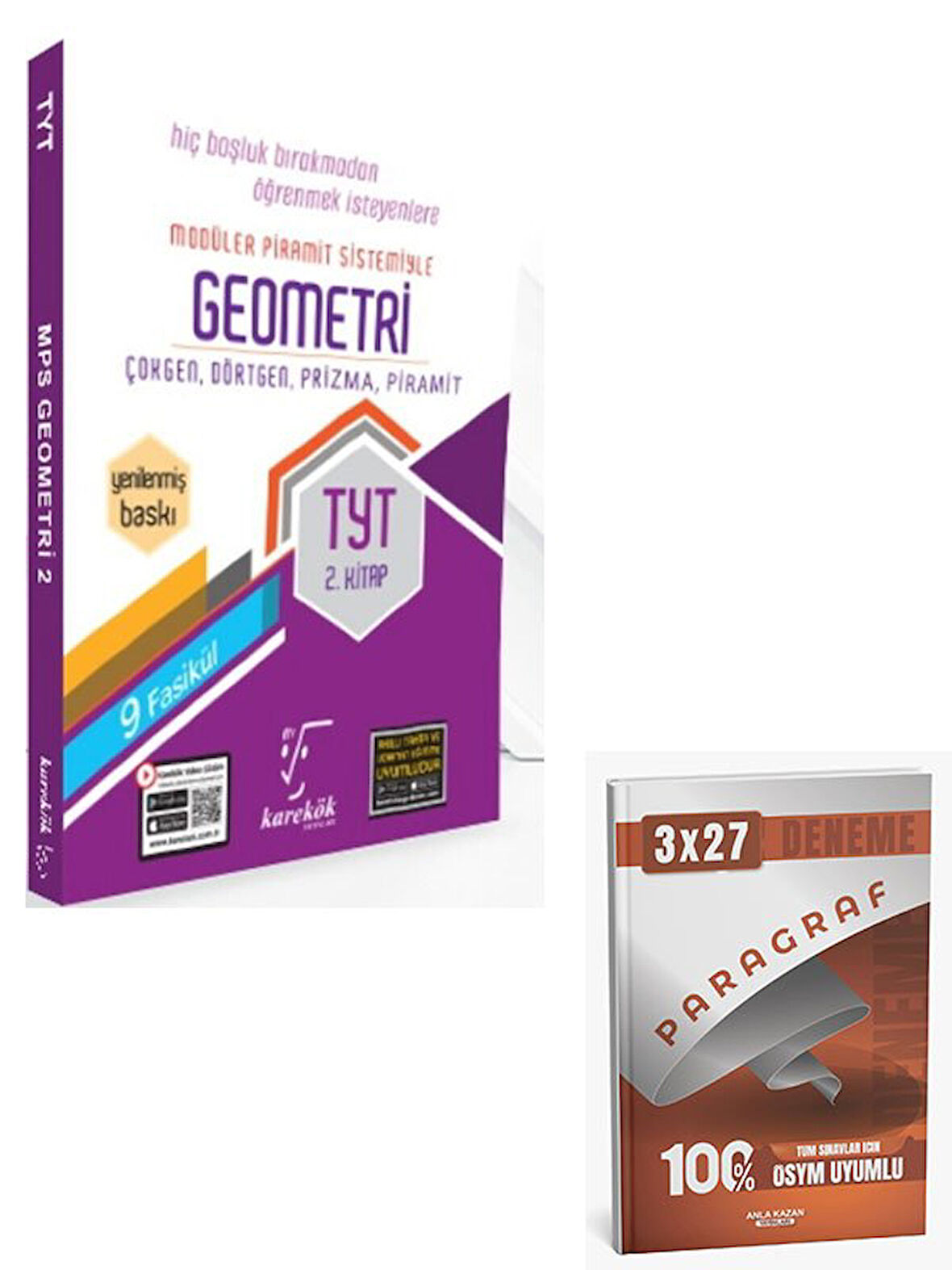 Karekök 2026 TYT Geometri 2. Kitap 9 Fasikül+Anla Kazan Paragraf