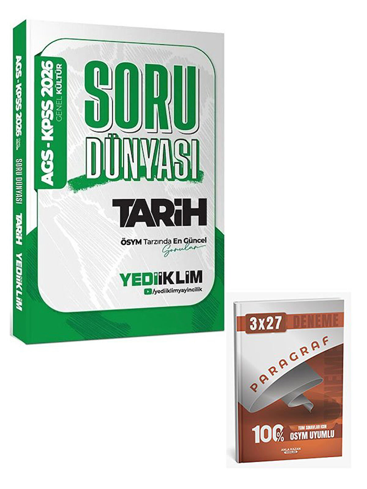 Yediiklim 2026 KPSS Tarih Soru Dünyası Soru Bankası+Anla Kazan Paragraf
