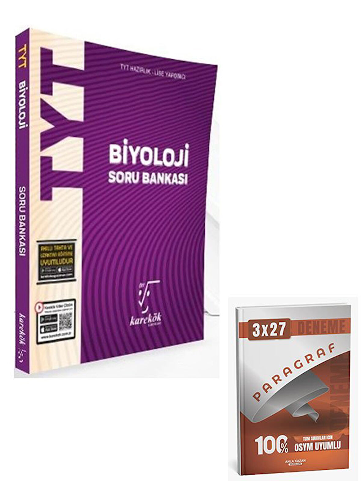 Karekök 2026 TYT Biyoloji Soru Bankası+Anla Kazan Paragraf