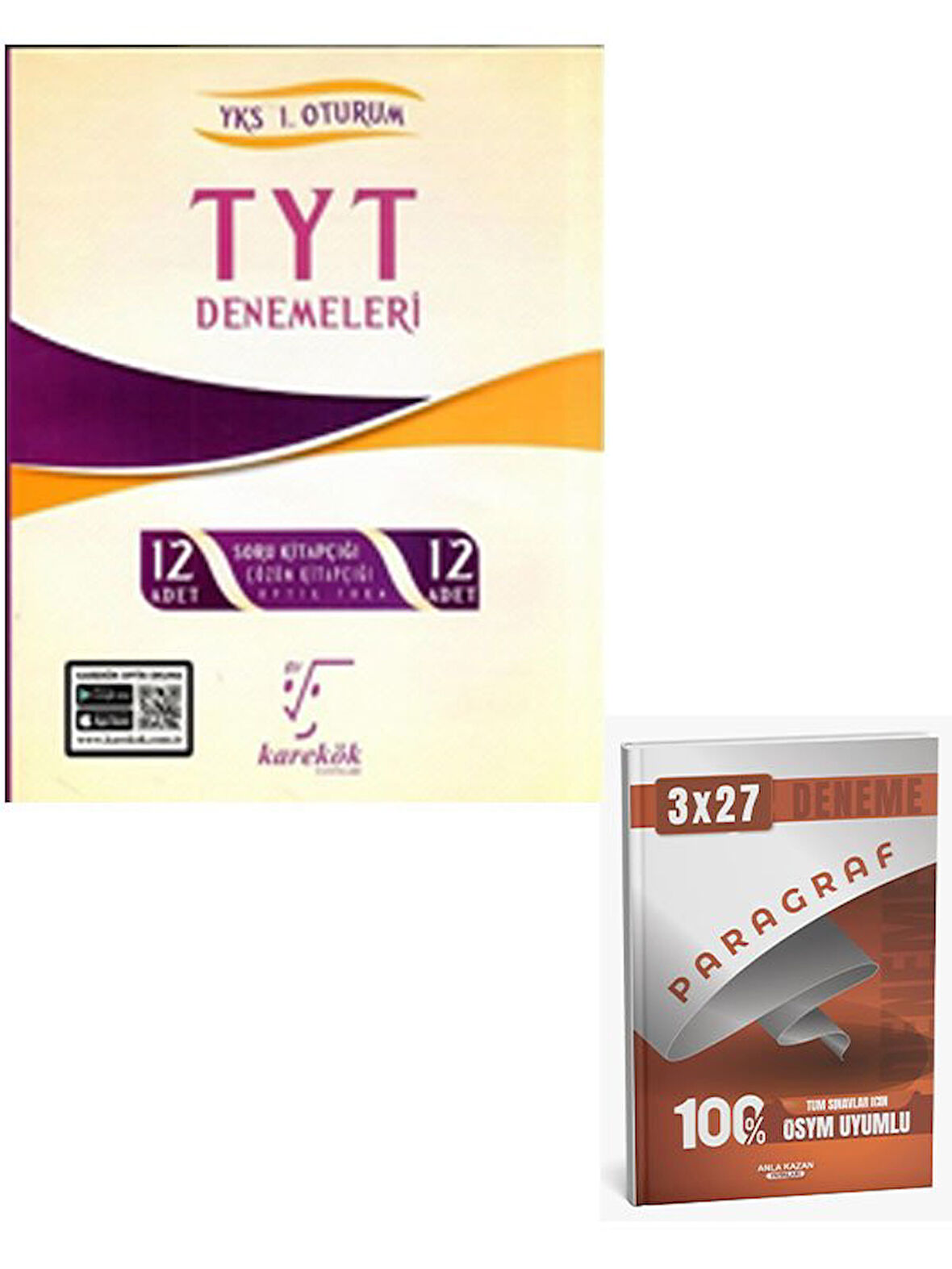 Karekök Yayınları TYT Denemeleri 12 Adet