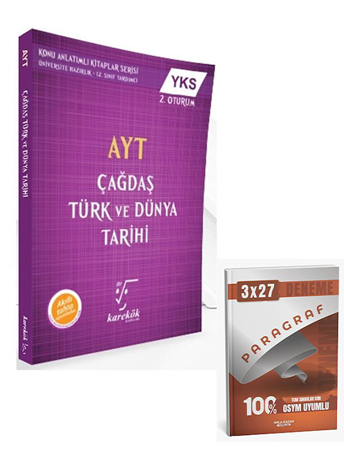 Karekök 2026 AYT Çağdaş Türk ve Dünya Tarihi Konu Anlatımlı+Anla Kazan Paragraf
