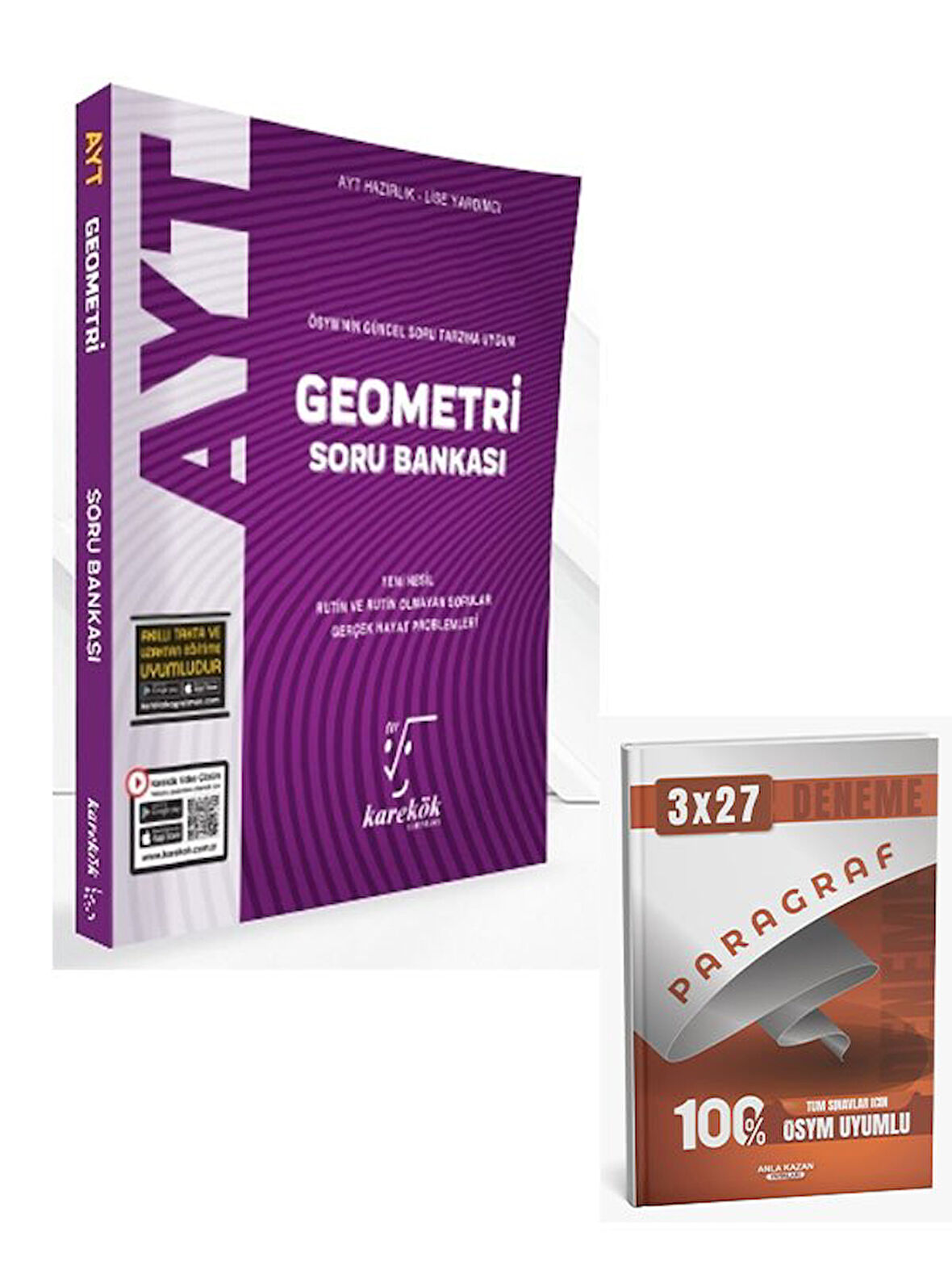 Karekök 2026 AYT Geometri Güncel Soru Bankası+Anla Kazan Paragraf