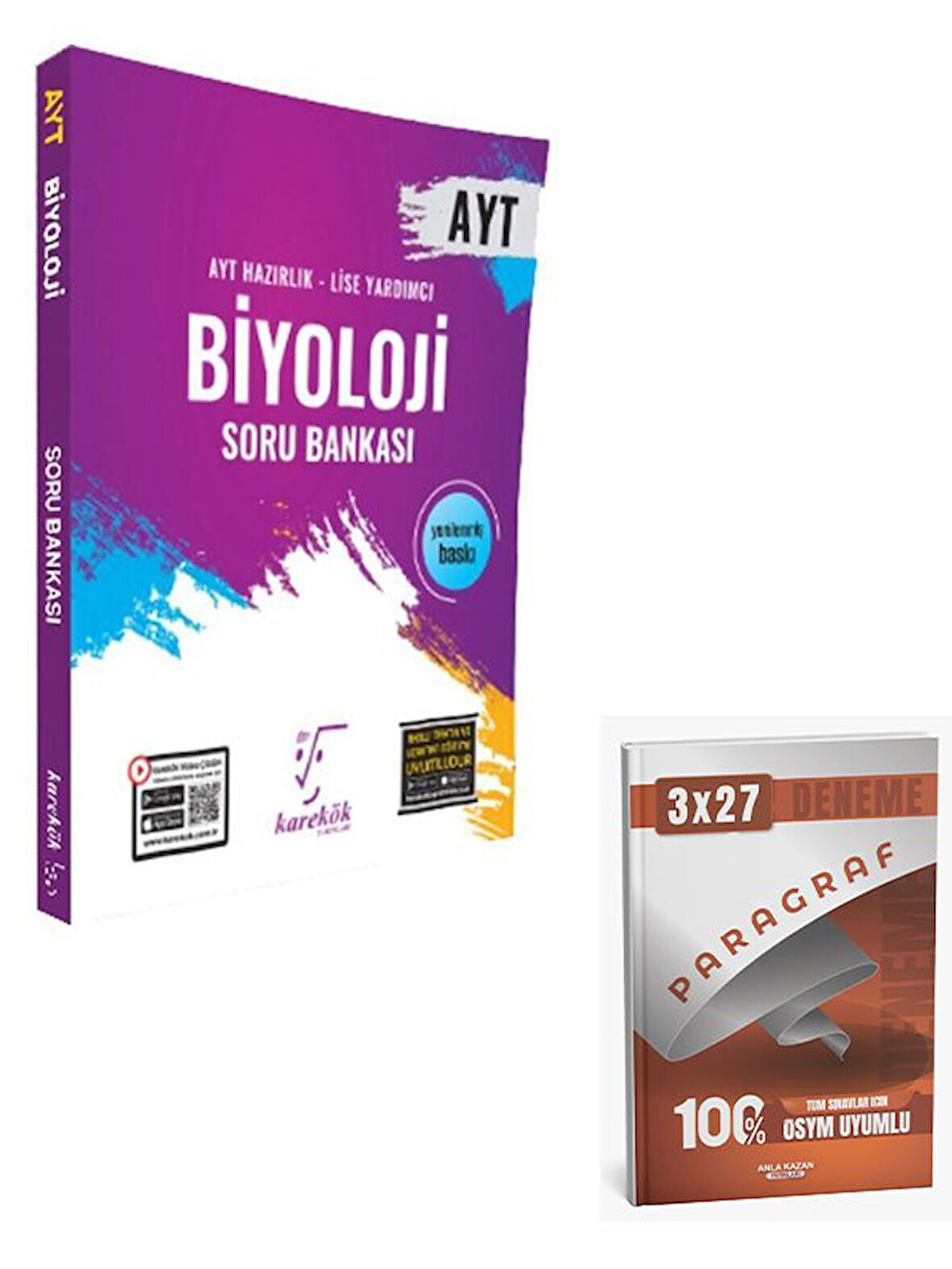 Karekök 2026 AYT Biyoloji Soru Bankası+Anla Kazan Paragraf