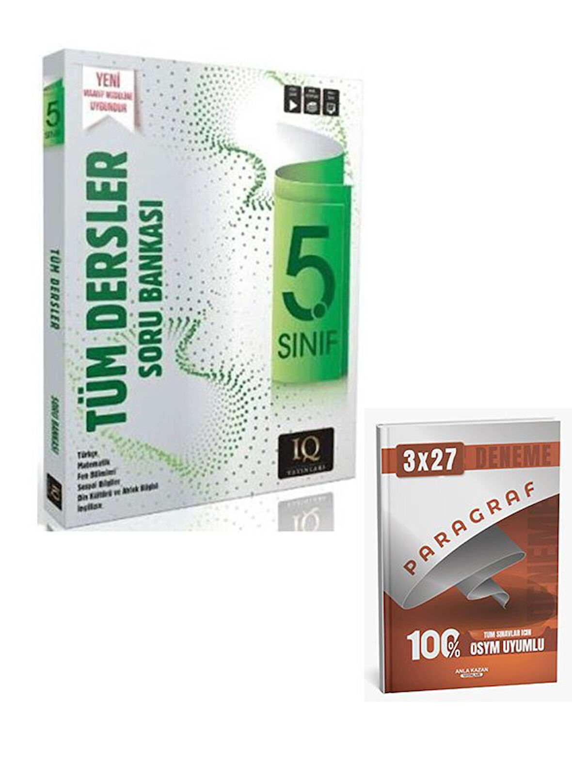 IQ 2026 5. Sınıf Tüm Dersler Soru Bankası+Anla Kazan Paragraf