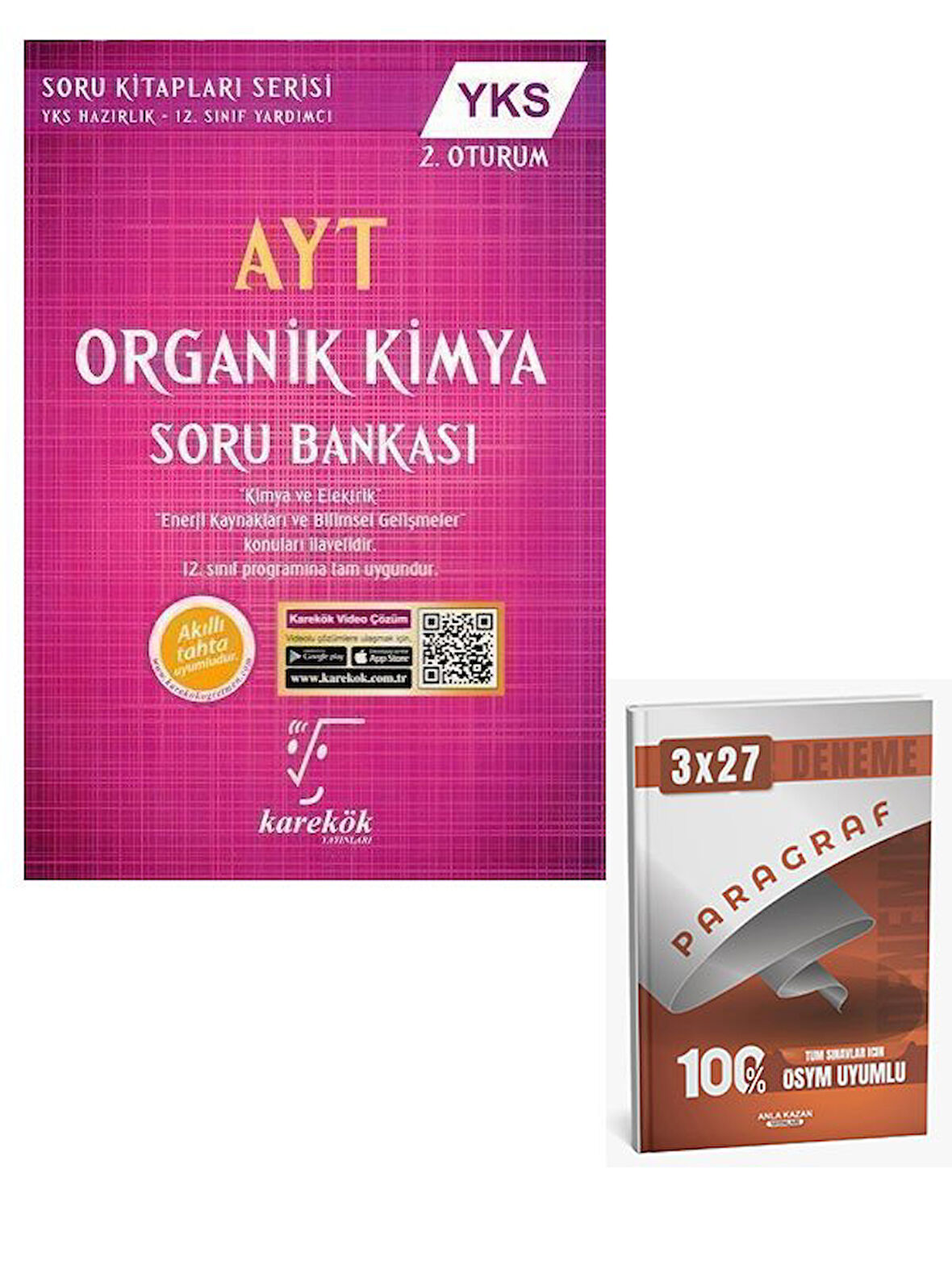 Karekök 2026 AYT Organik Kimya Soru Bankası+Anla Kazan Paragraf