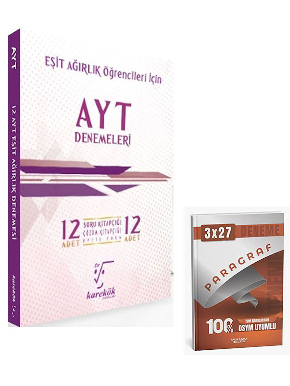 Karekök 2026 AYT Eşit Ağırlık Öğrencileri İçin İddialısına 12li Denemeleri+Anla Kazan Paragraf