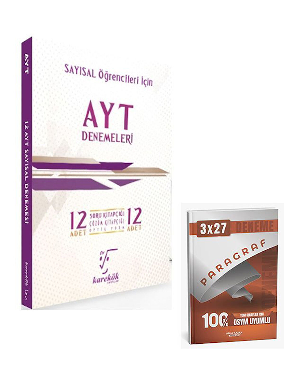 Karekök Yayınları AYT Sayısal Öğrencileri İçin 12li Denemeleri