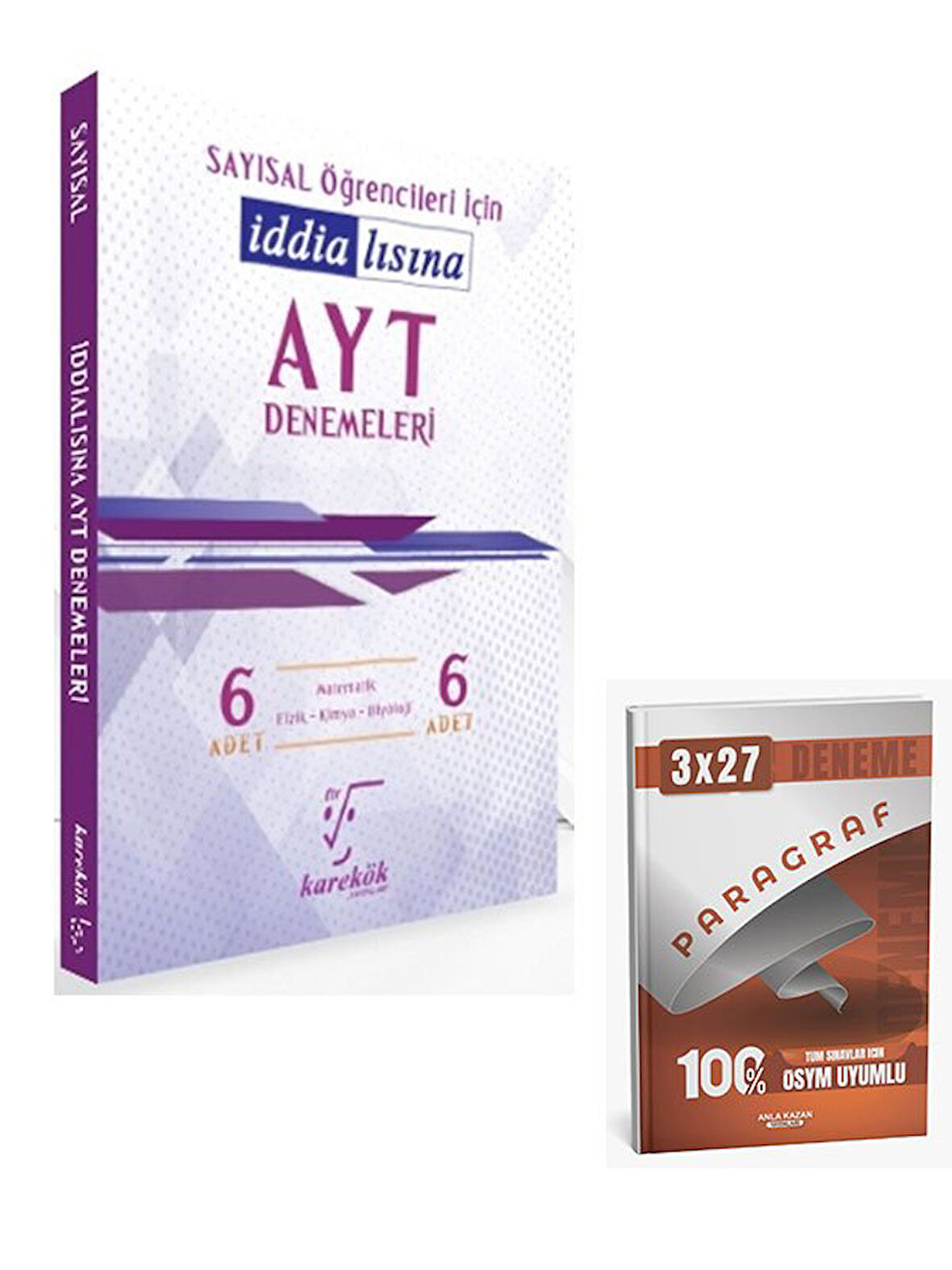 Karekök 2026  AYT Sayısal Öğrencileri İçin İddialısına 6 lı Denemeleri+Anla Kazan Paragraf
