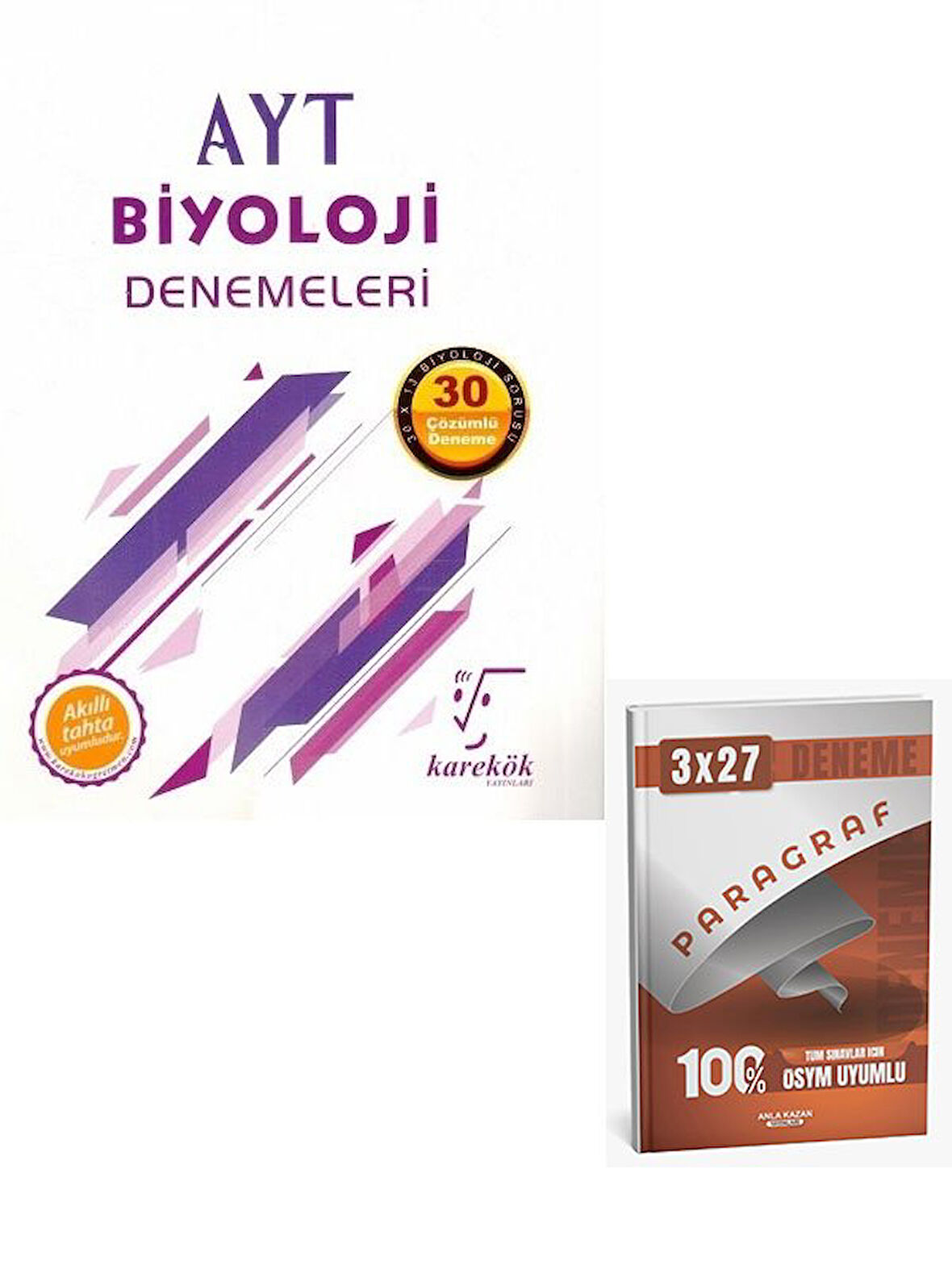 Karekök 2026 AYT Biyoloji 30 Deneme+Anla Kazan Paragraf