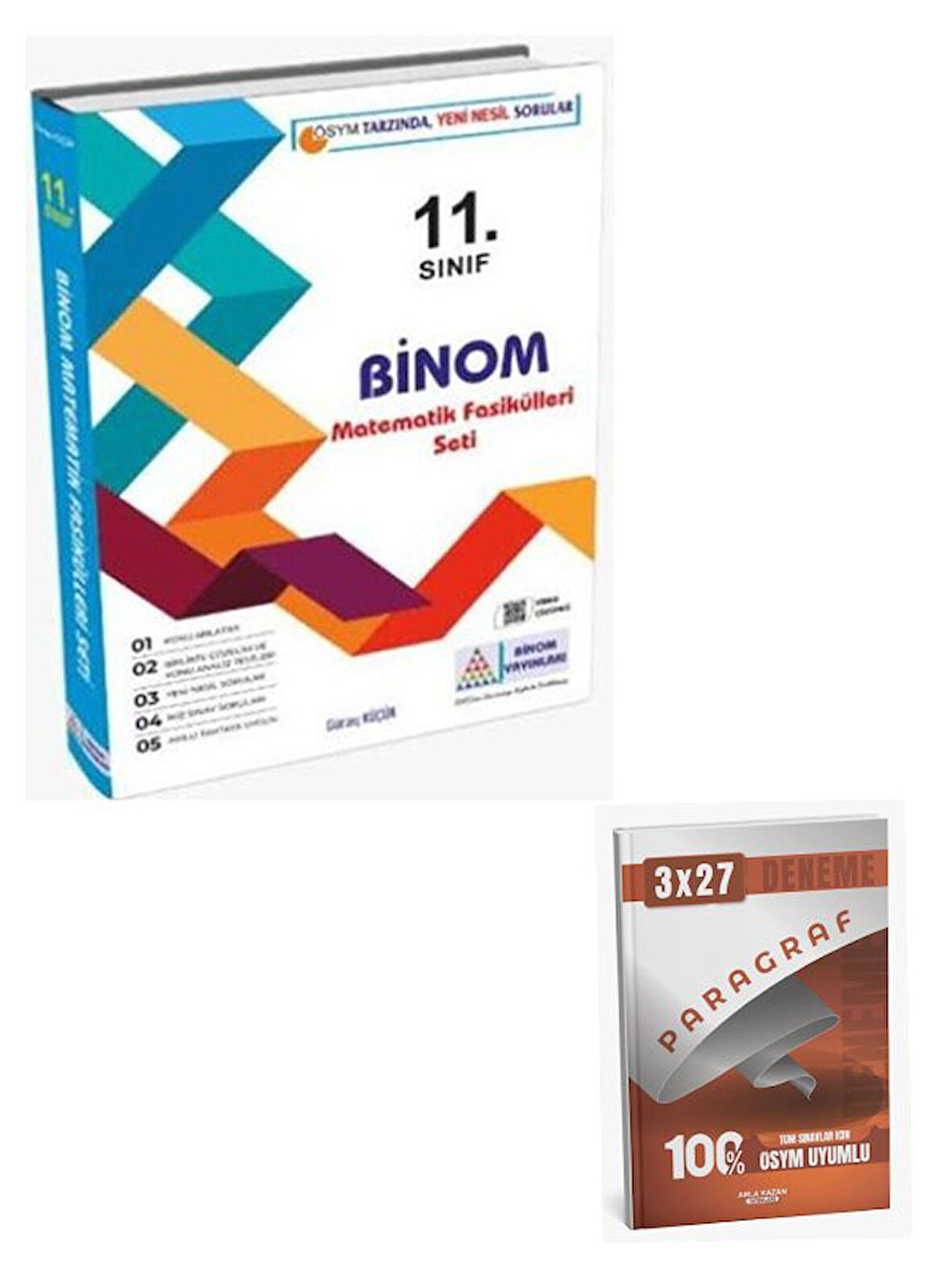 Gür 2026 11. Sınıf Binom Matematik Seti+Anla Kazan Paragraf