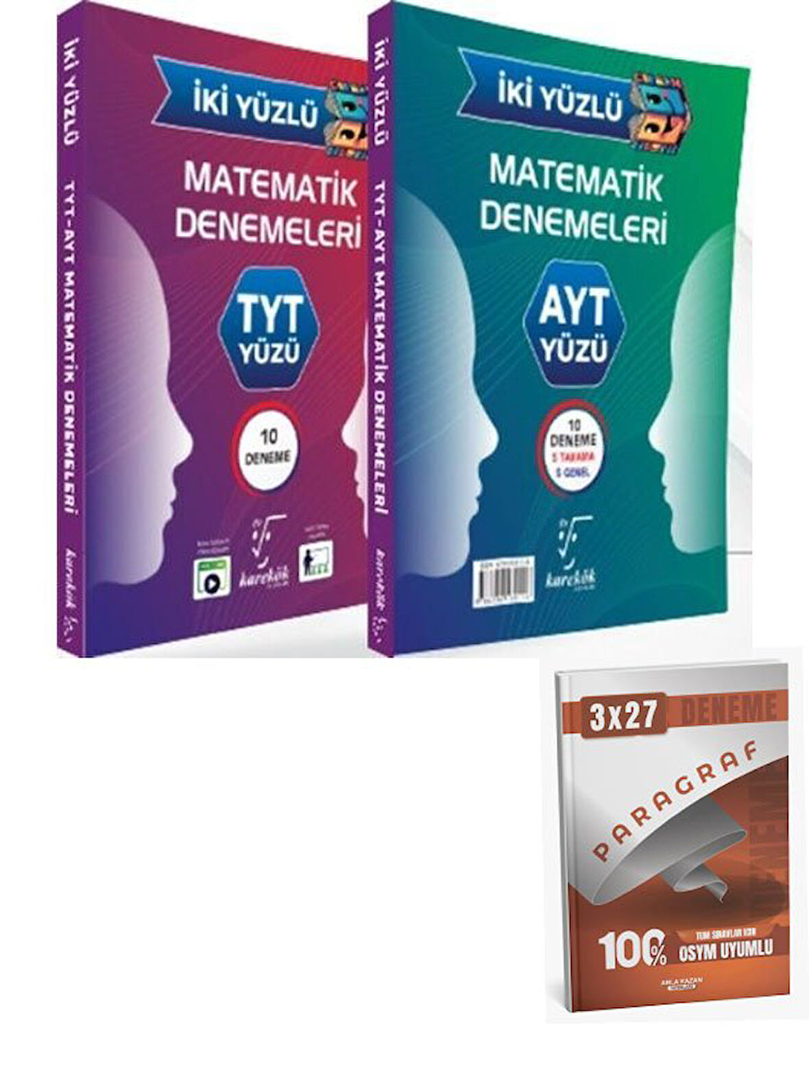 Karekök 2026 TYT AYT Matematik İki Yüzlü Deneme+Anla Kazan Paragraf