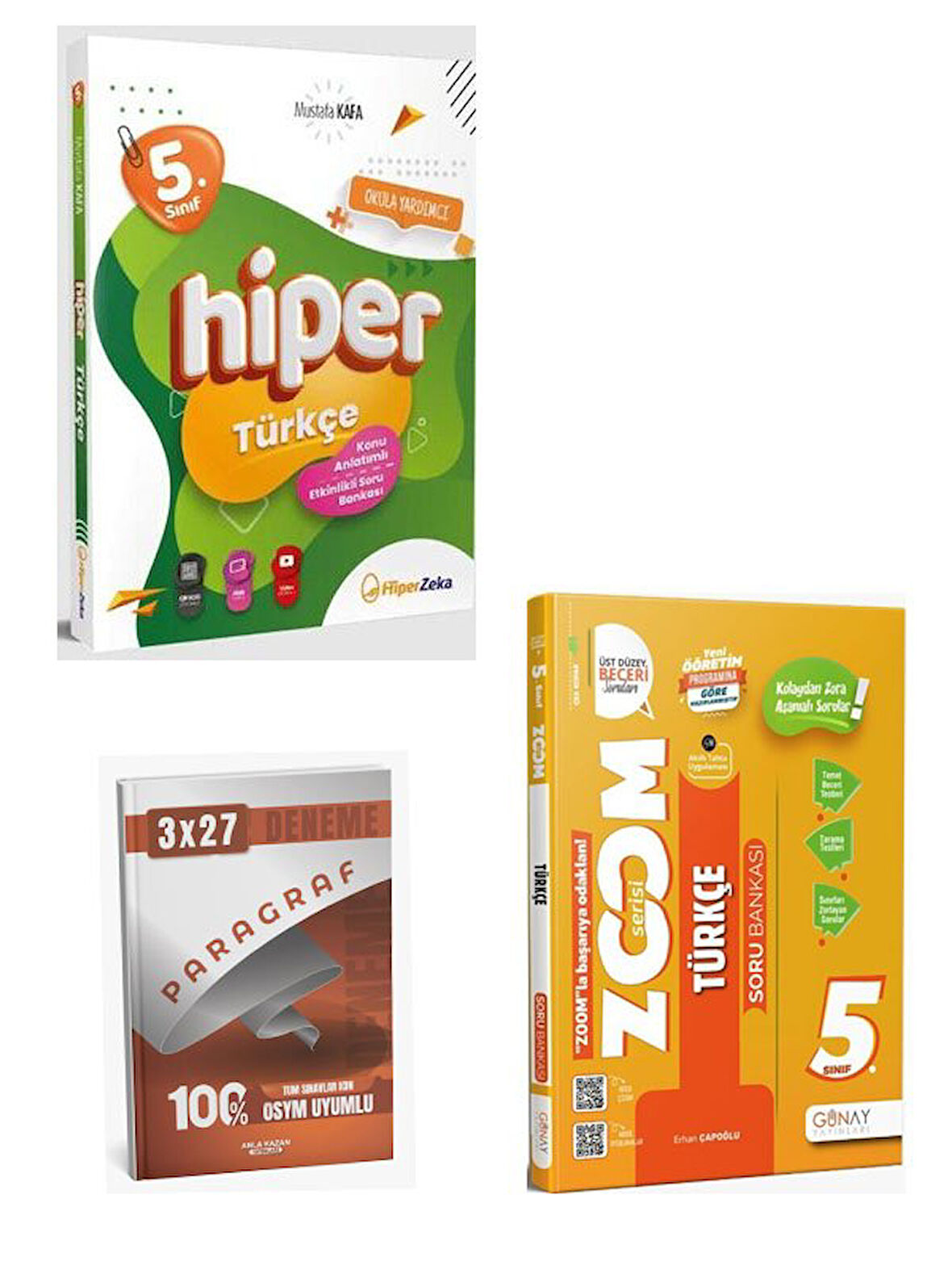 Hiper+Günay 2026 5. Sınıf Hiper Türkçe Konu Anlatımlı Soru Bankası