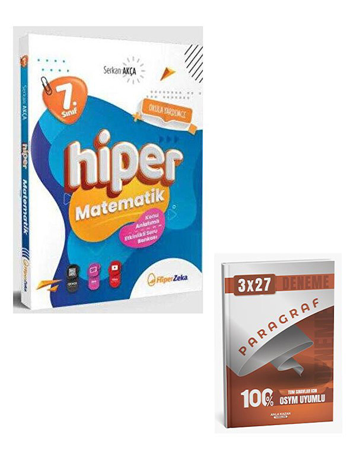 Hiper 2025 7. Sınıf Hiper Matematik Konu Anlatımlı Etkinlikli Soru Bankası+Anla Kazan Paragraf