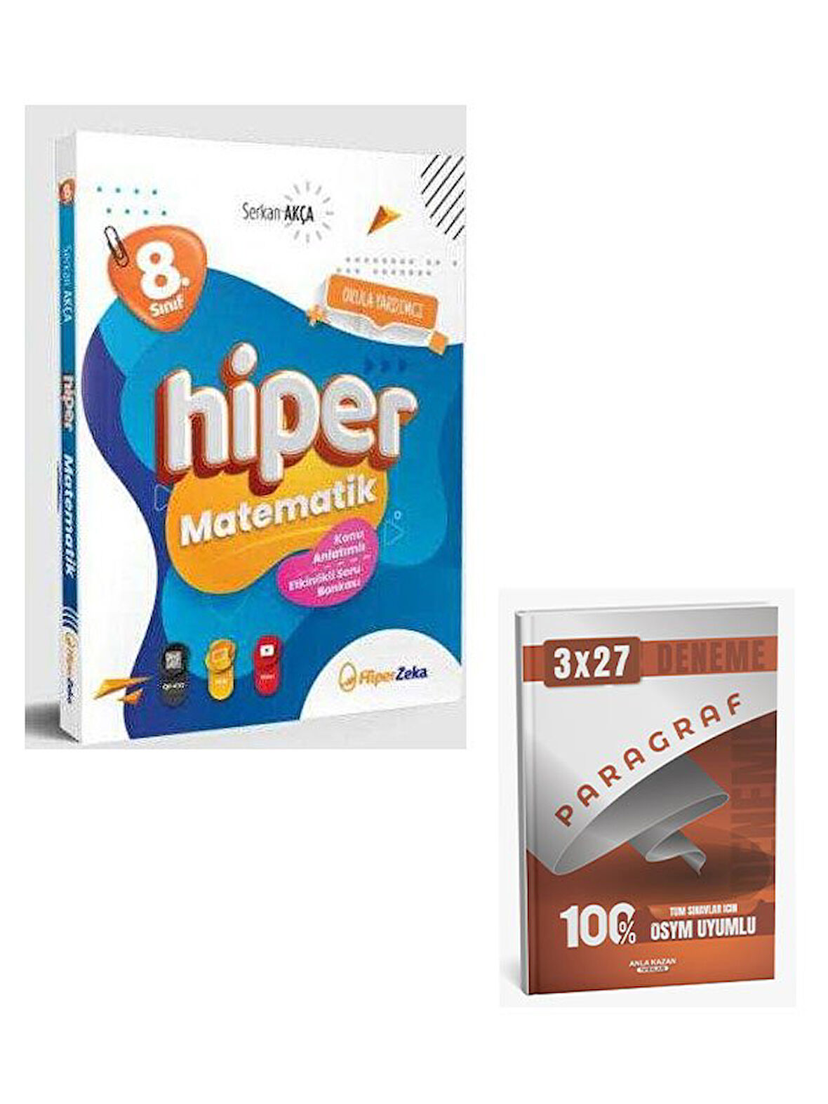 Hiper 2026 8. Sınıf Hiper Matematik Konu Anlatımlı & Etkinlikli Soru Bankası+Anla Kazan Paragraf