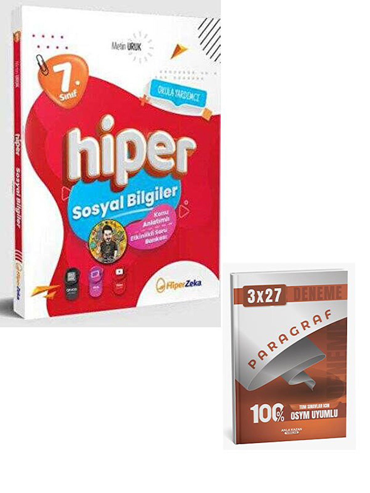 Hiper 2026 7. Sınıf Hiper Sosyal Bilgiler Konu Anlatımlı & Soru Bankası+Anla Kazan Paragraf