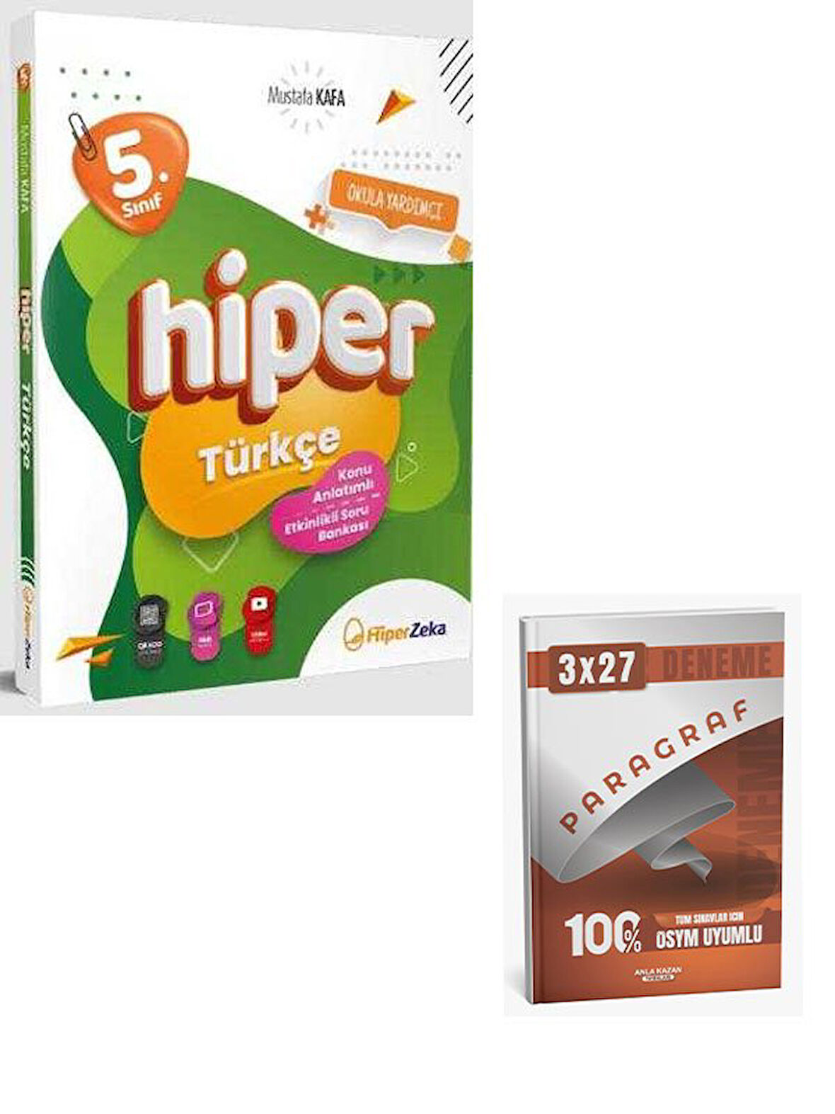 Hiper 2026 5. Sınıf Hiper Türkçe Konu Anlatımlı Soru Bankası+Anla Kazan Paragraf