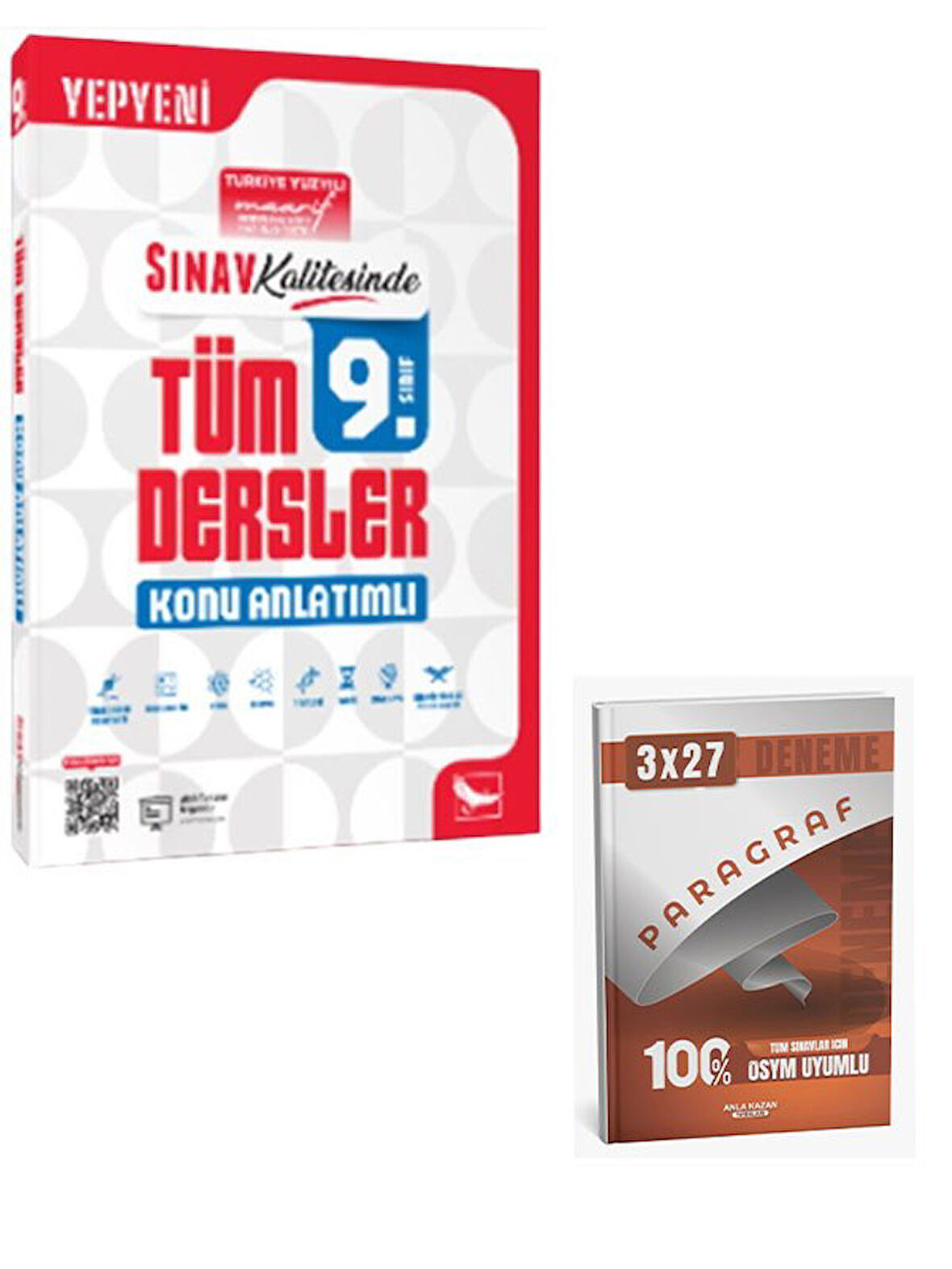 Sınav 2026 9. Sınıf Tüm Dersler Konu Anlatımlı+Anla Kazan Paragraf