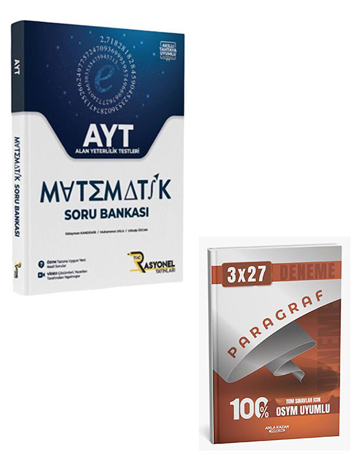 Rasyonel 2026 AYT Matematik Soru Bankası+Anla Kazan Paragraf